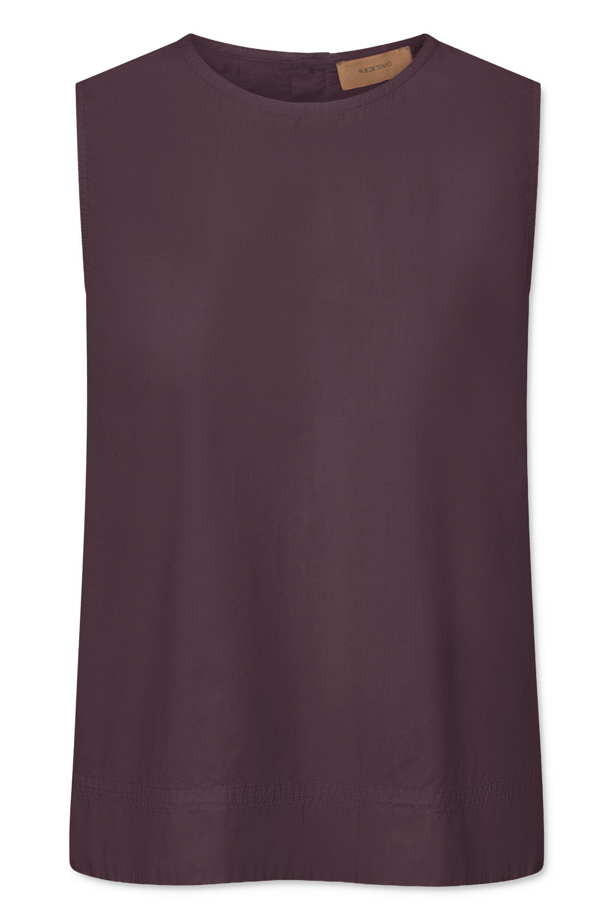Rue de Tokyo SHARREN GMTD POPLIN Blouses PLUM PURPLE