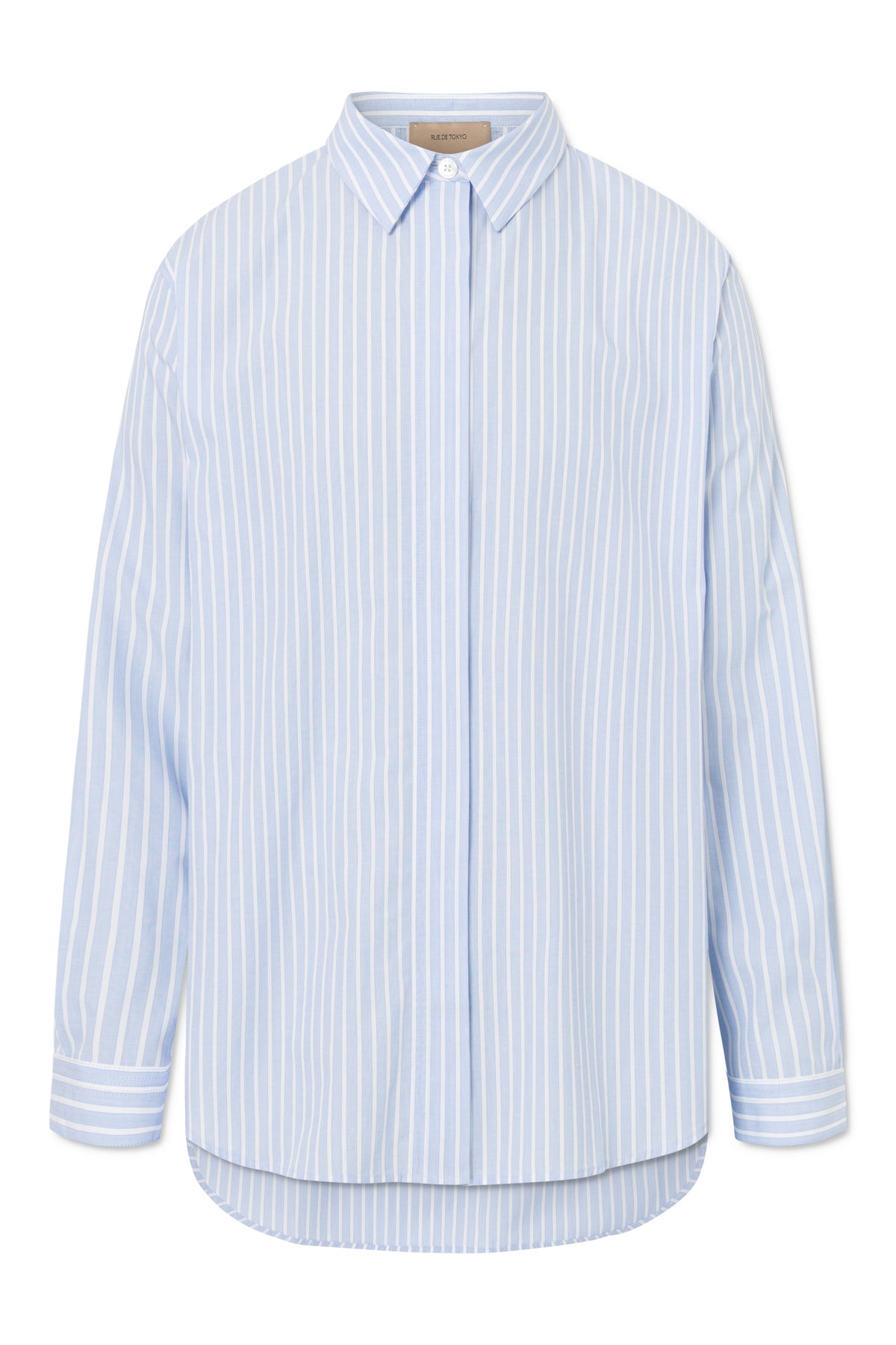 Rue de Tokyo SHELBY FERNANDO 1 Shirts LIGHT BLUE STRIPE