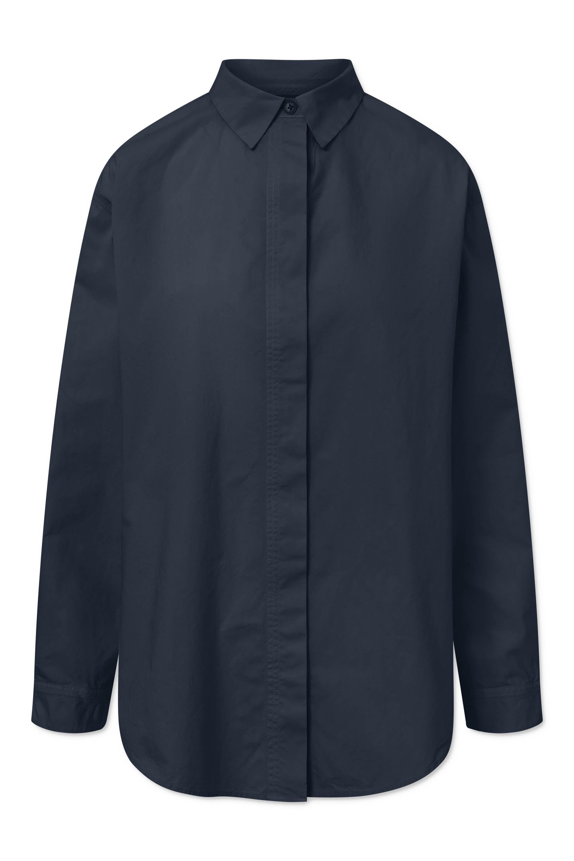 Rue de Tokyo SHELBY GMTD POPLIN Shirts DARK NAVY