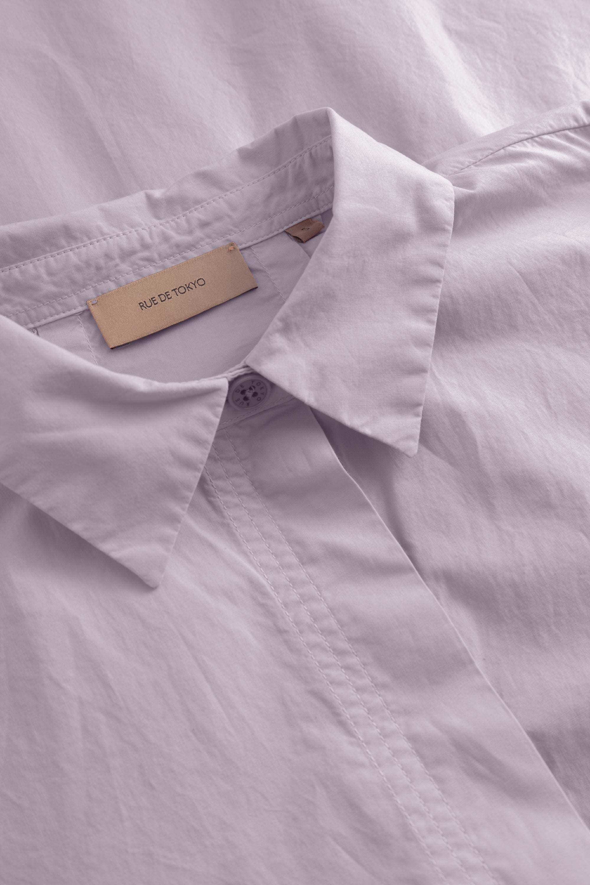 Rue de Tokyo SHELBY GMTD POPLIN Shirts VIOLET ICE