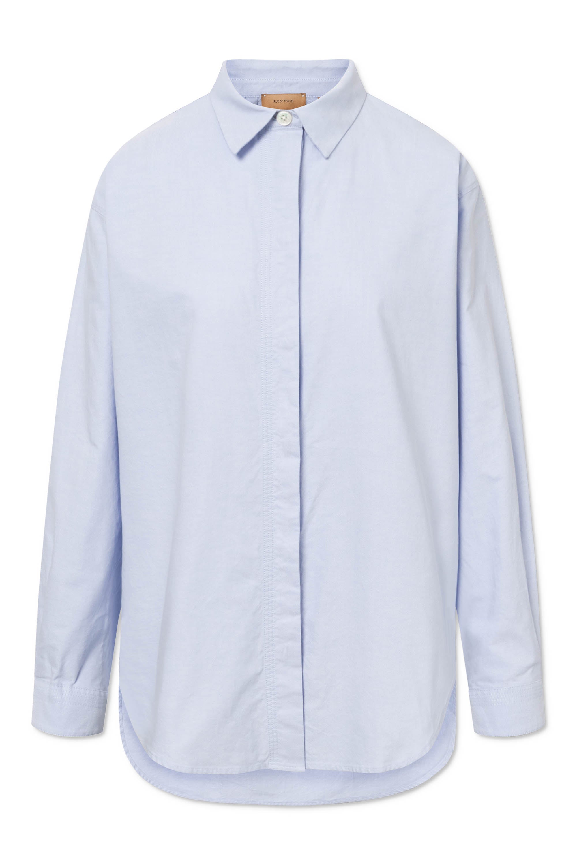 Rue de Tokyo SHELBY SOLID OXFORD Shirts LIGHT BLUE