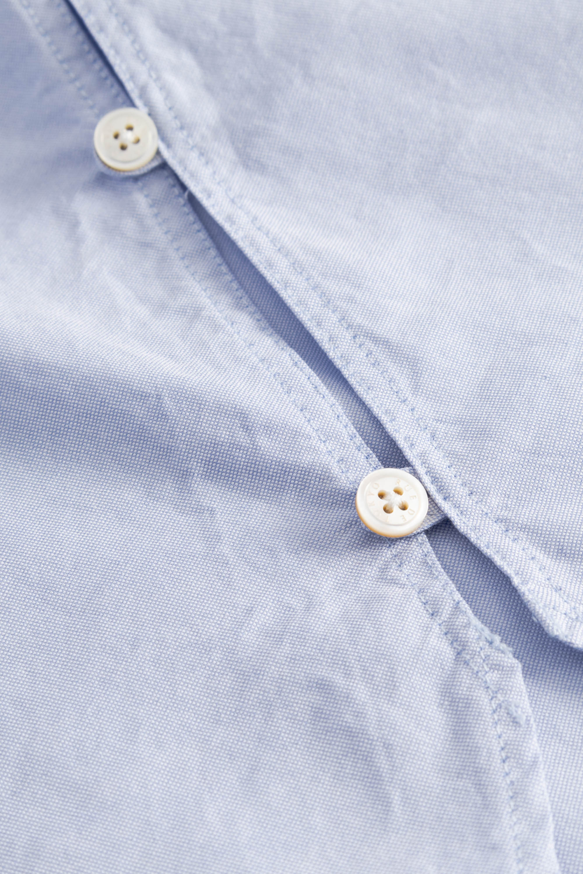 Rue de Tokyo SHELBY SOLID OXFORD Shirts LIGHT BLUE
