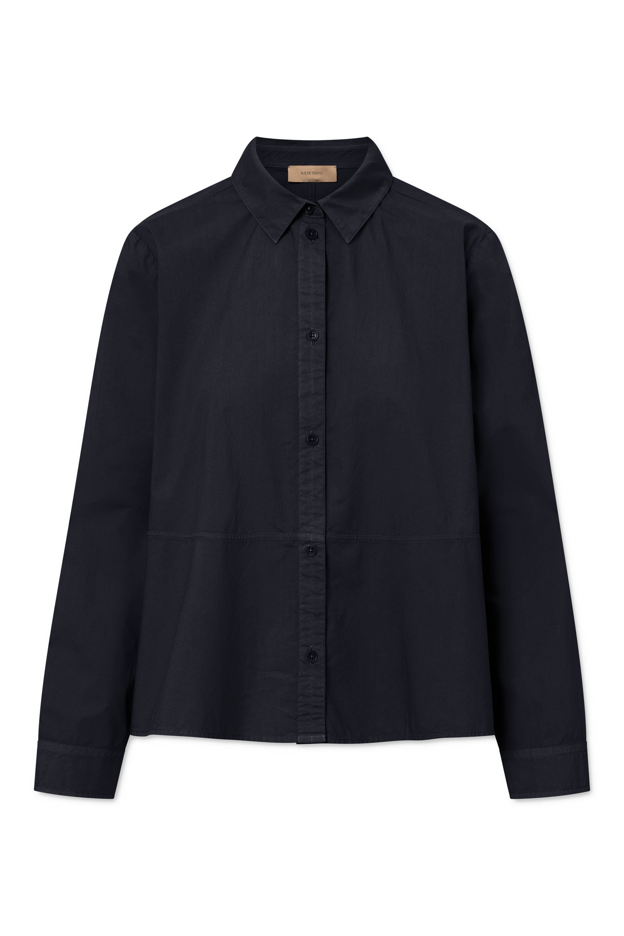 Rue de Tokyo SHELLIA GMTD POPLIN Shirts DARK NAVY