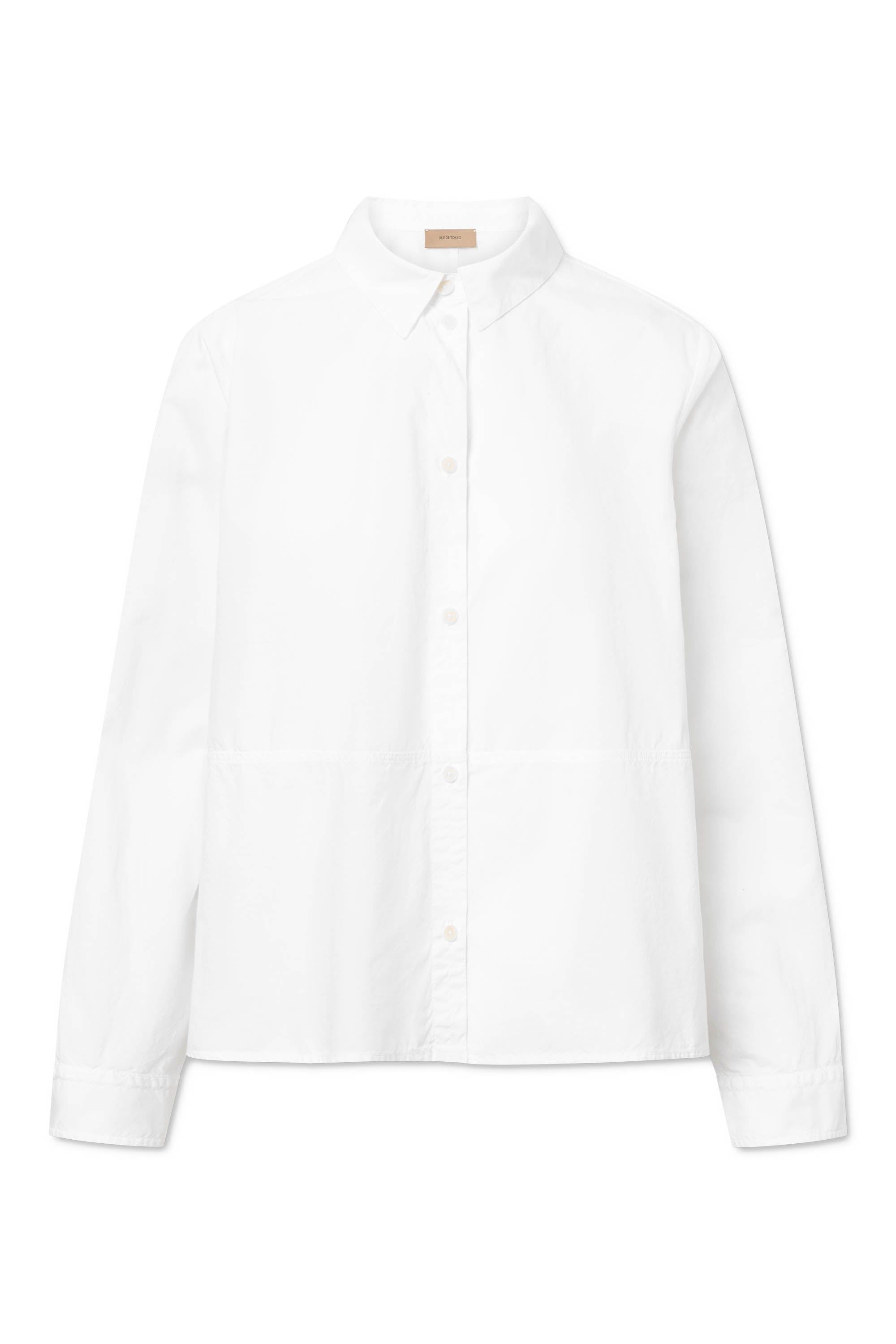 Rue de Tokyo SHELLIA GMTD POPLIN Shirts WHITE
