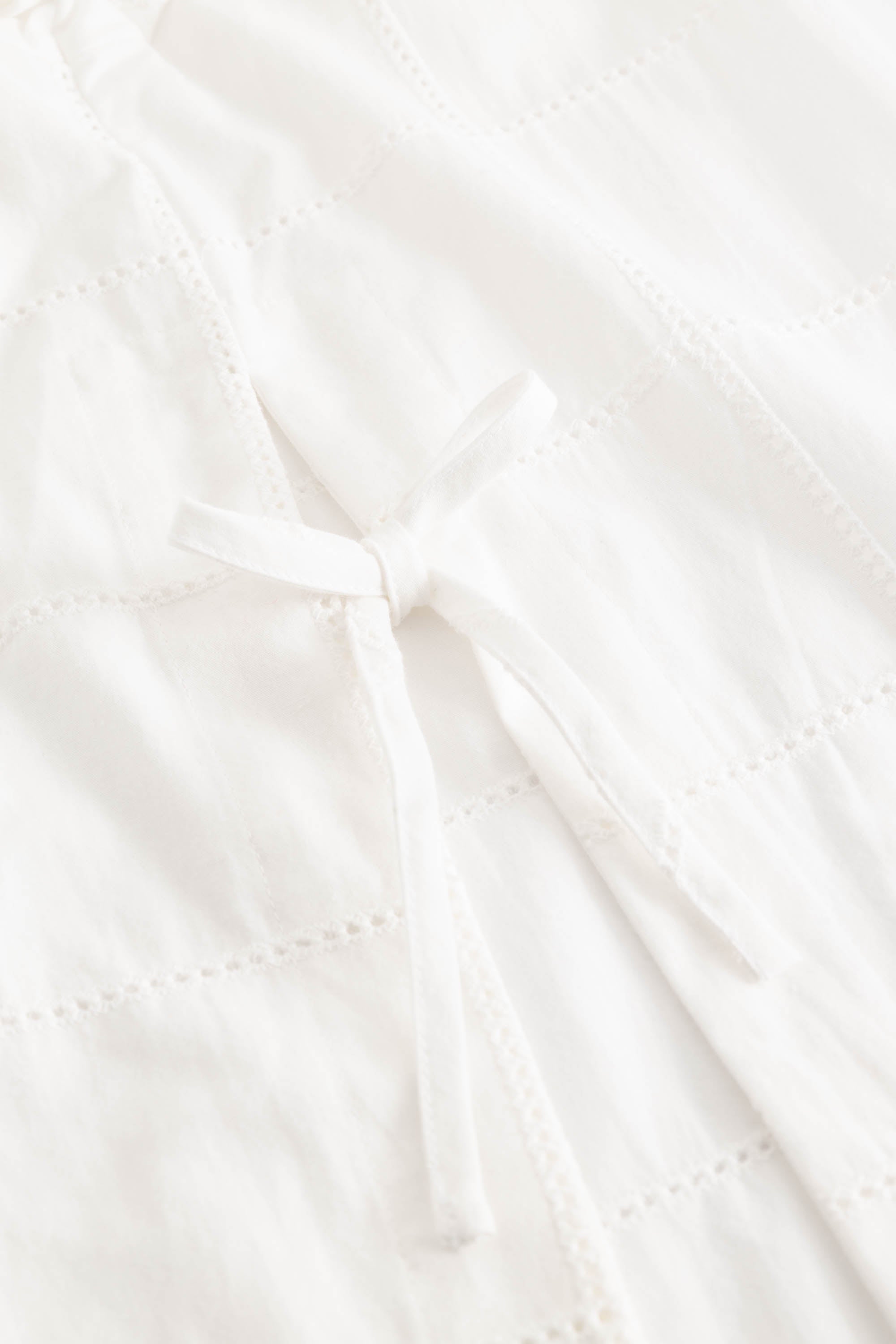 Rue de Tokyo SIENNA EYELET POPLIN Blouses IVORY