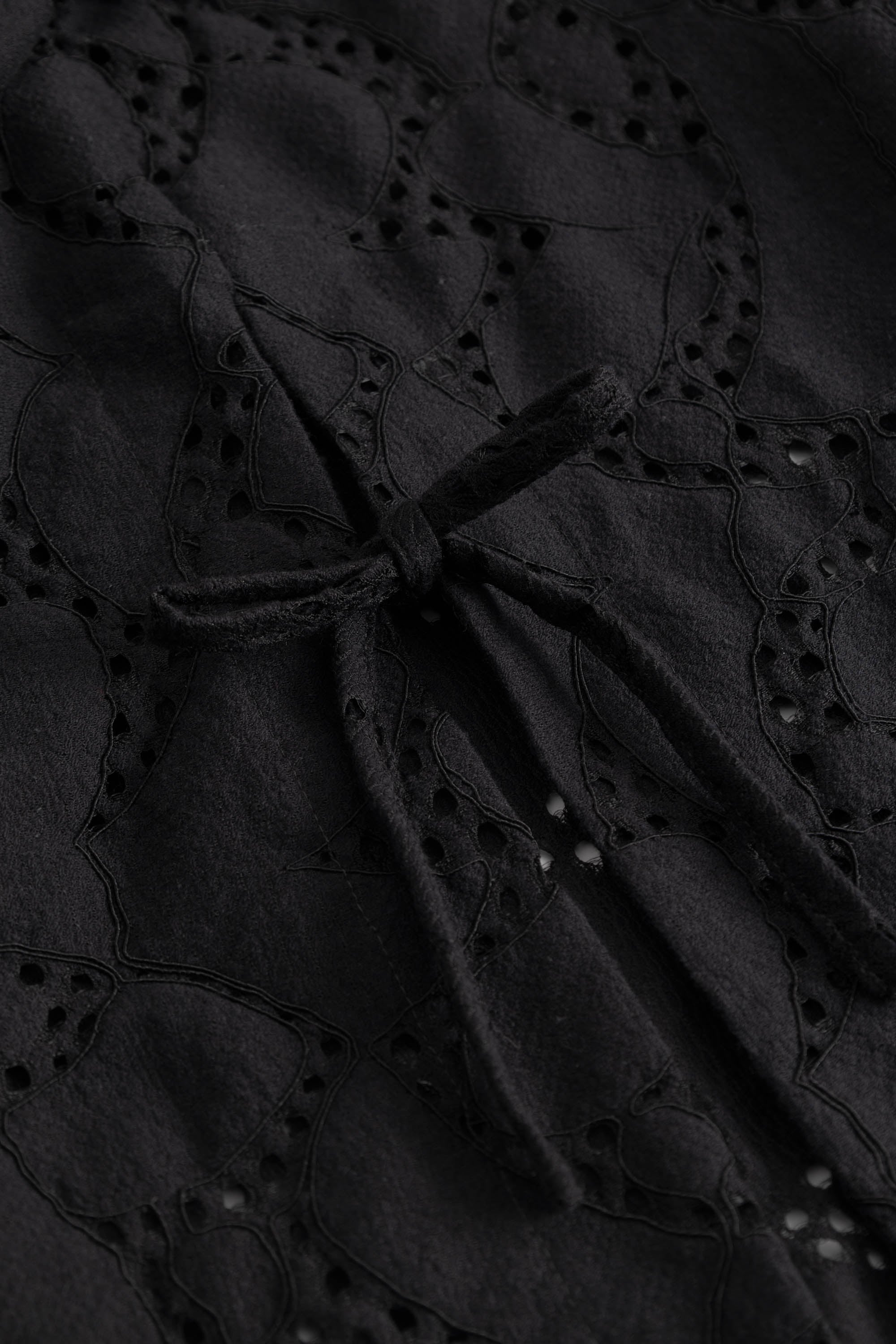 Rue de Tokyo SIENNA SOFT LACE Blouses BLACK