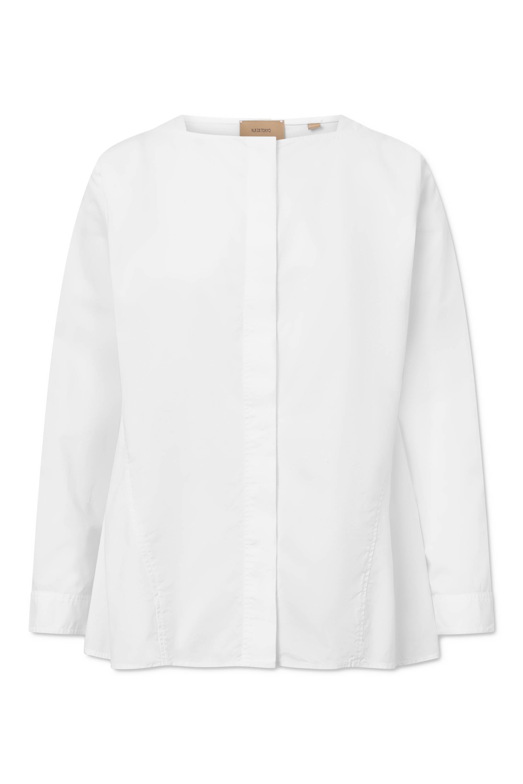 Rue de Tokyo SILJA GMTD POPLIN Blouses WHITE