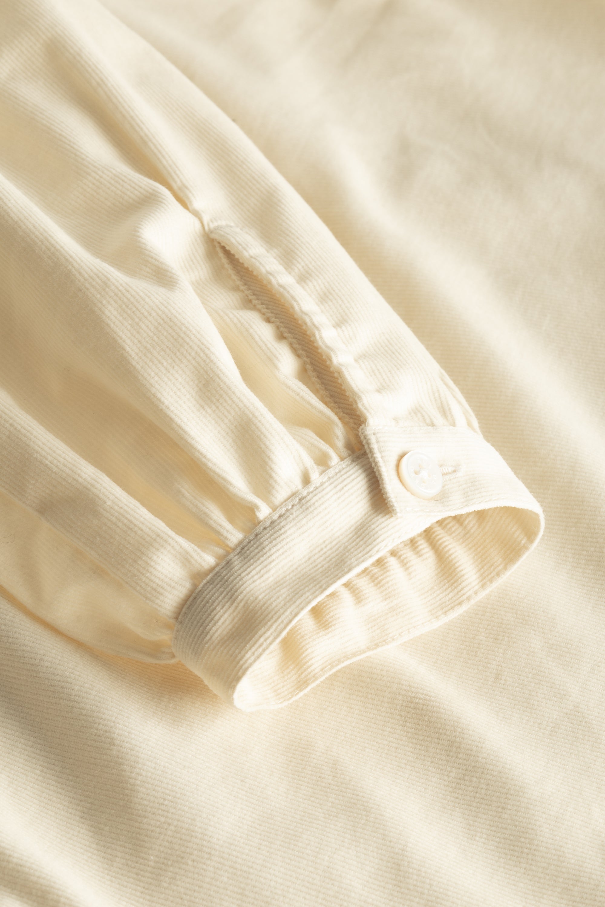 Rue de Tokyo SILKE BABY CORDUROY SHIRTS WHITE