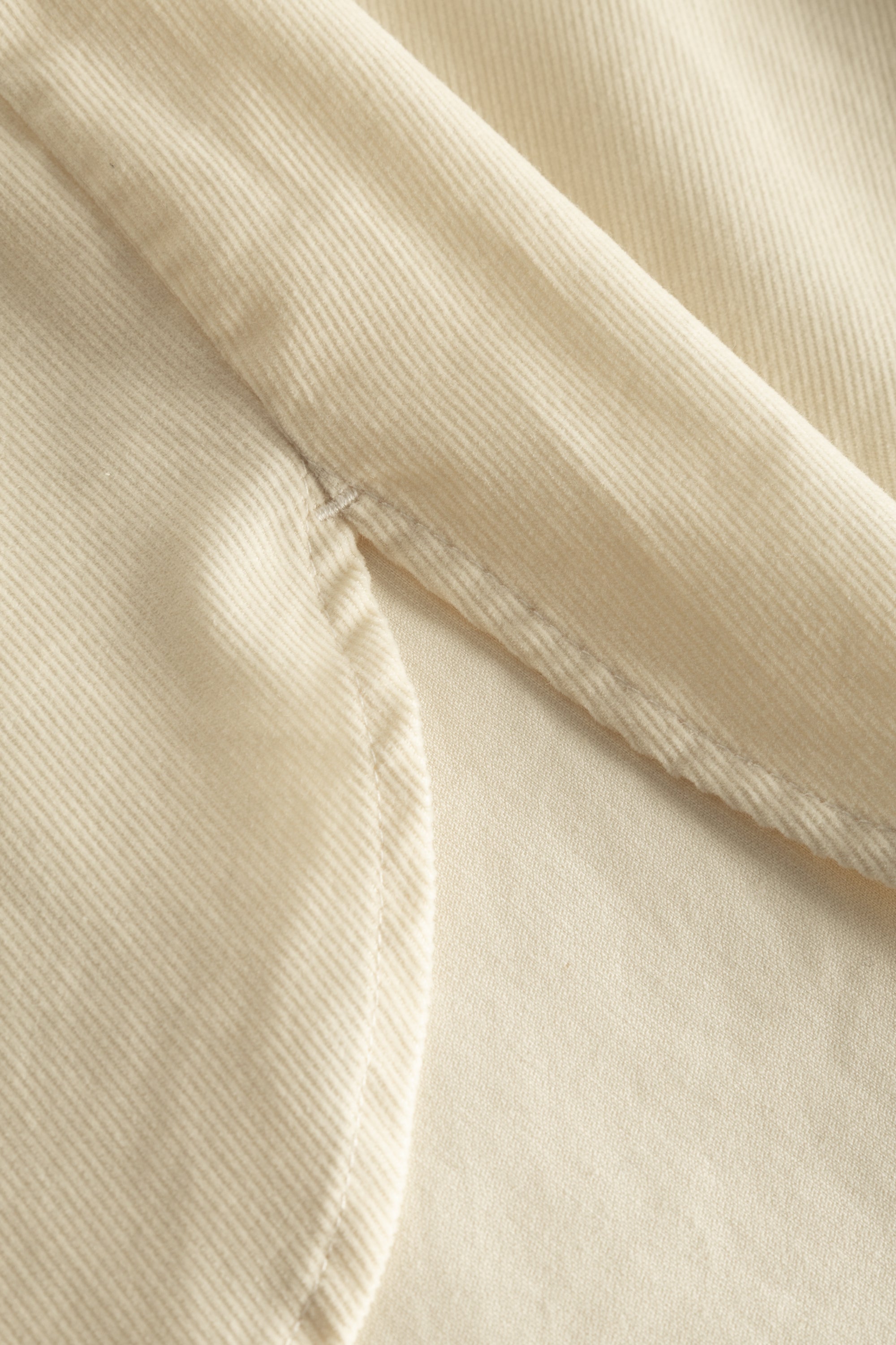 Rue de Tokyo SILKE BABY CORDUROY SHIRTS WHITE