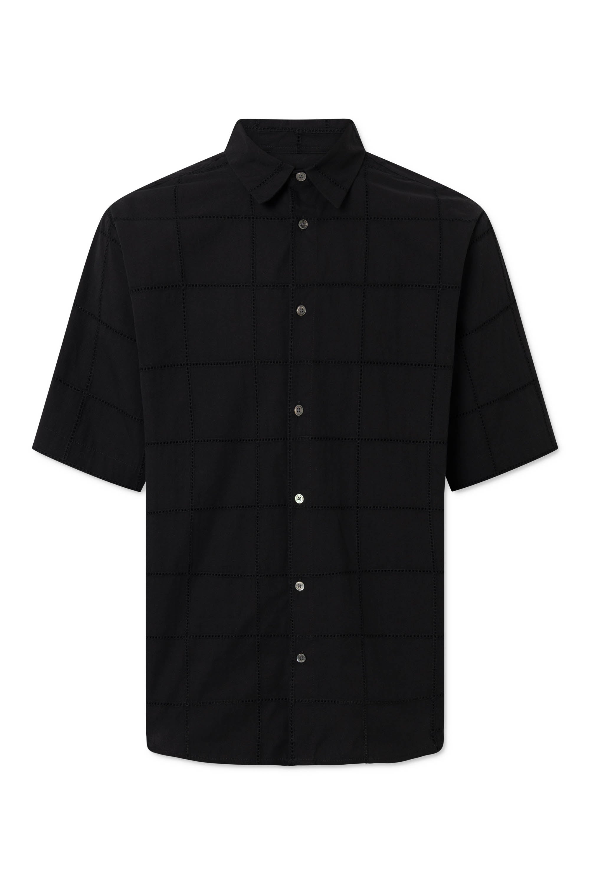 Rue de Tokyo SILVIO-MAISON SOLID POPLIN Shirts NAVY