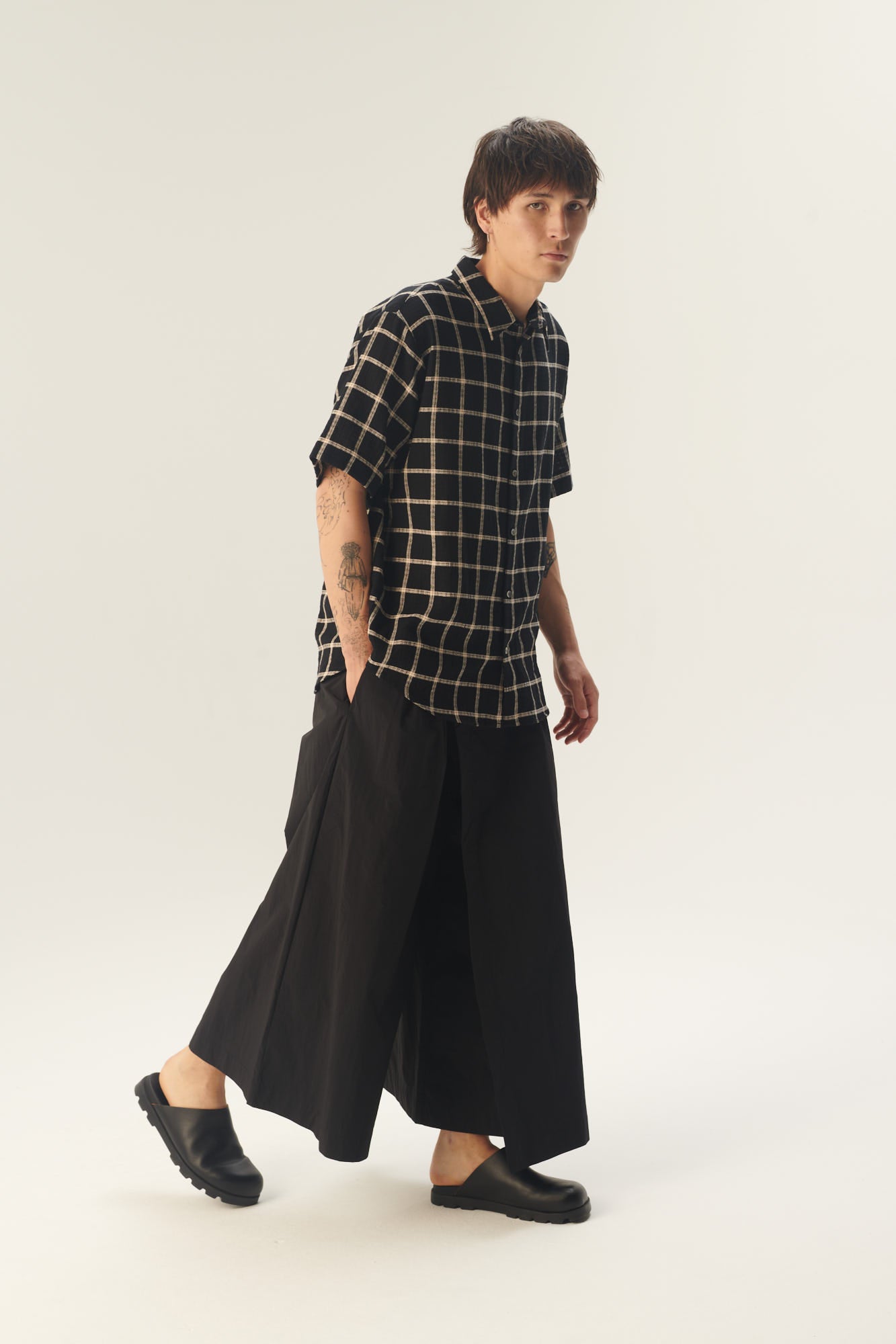 Rue de Tokyo SILVIO COTTON CHECK SHIRTS
