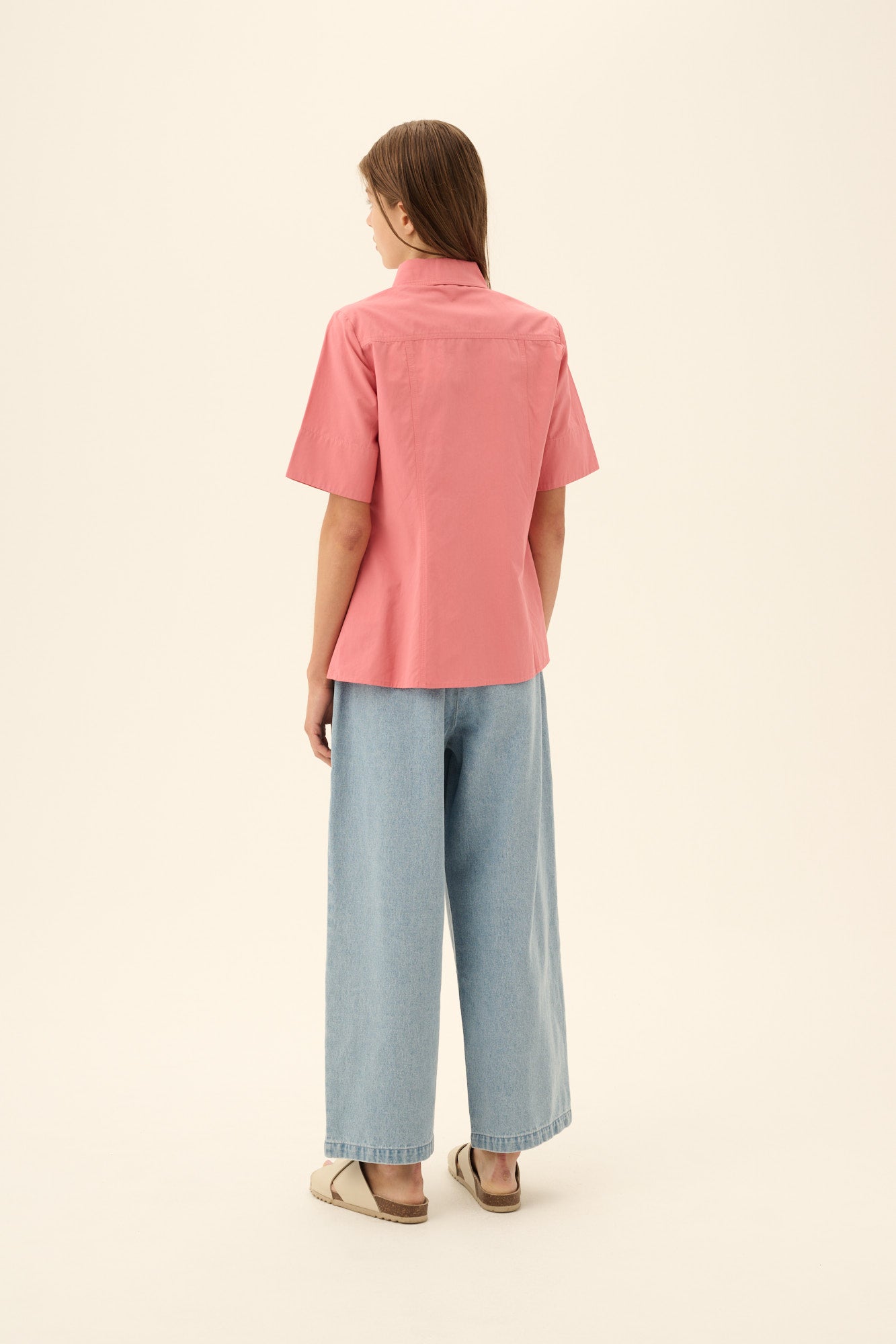 Rue de Tokyo SIMONA MODAL POPLIN Shirts RASPBERRY RED