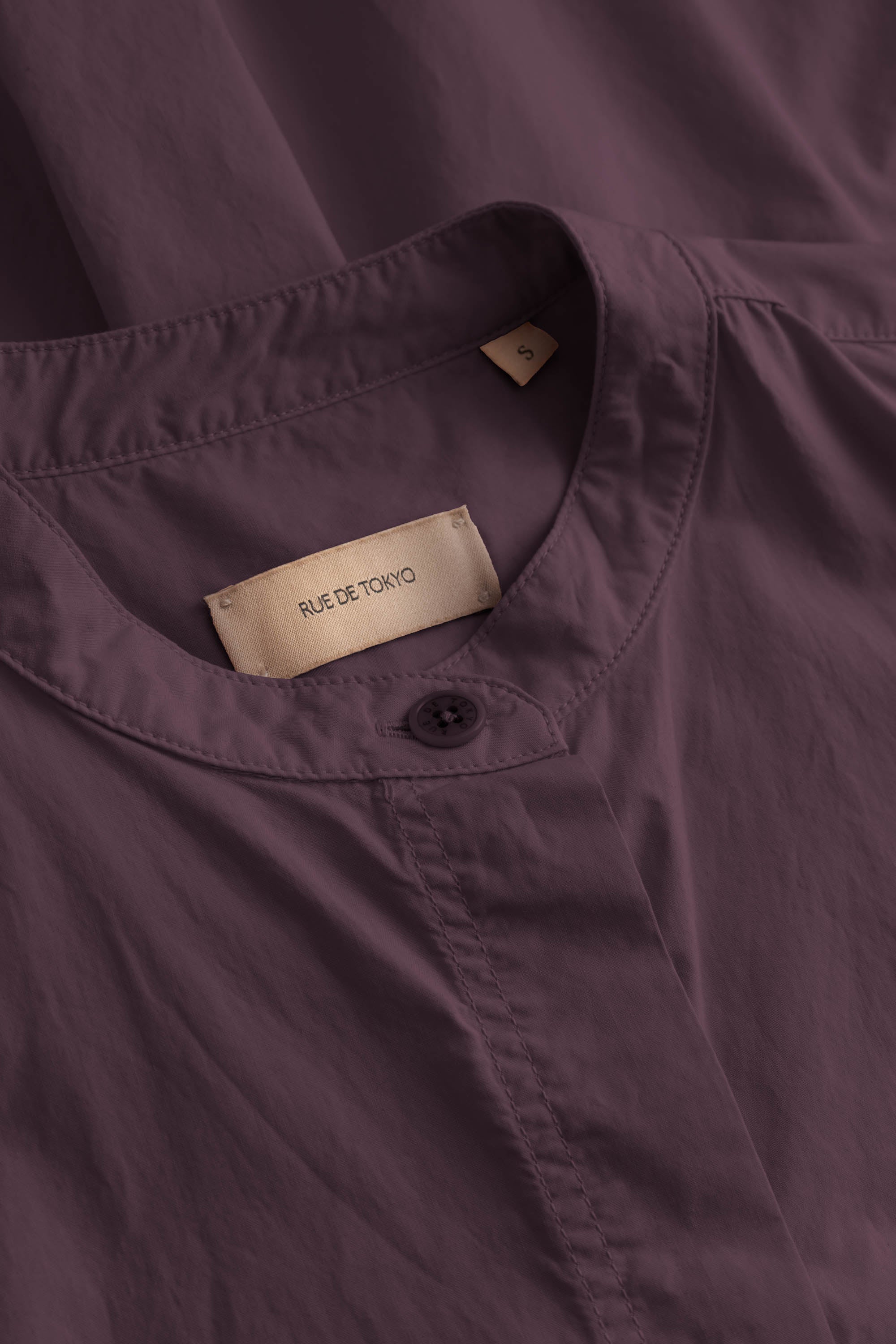 Rue de Tokyo SOFIE GMTD POPLIN Shirts PLUM PURPLE