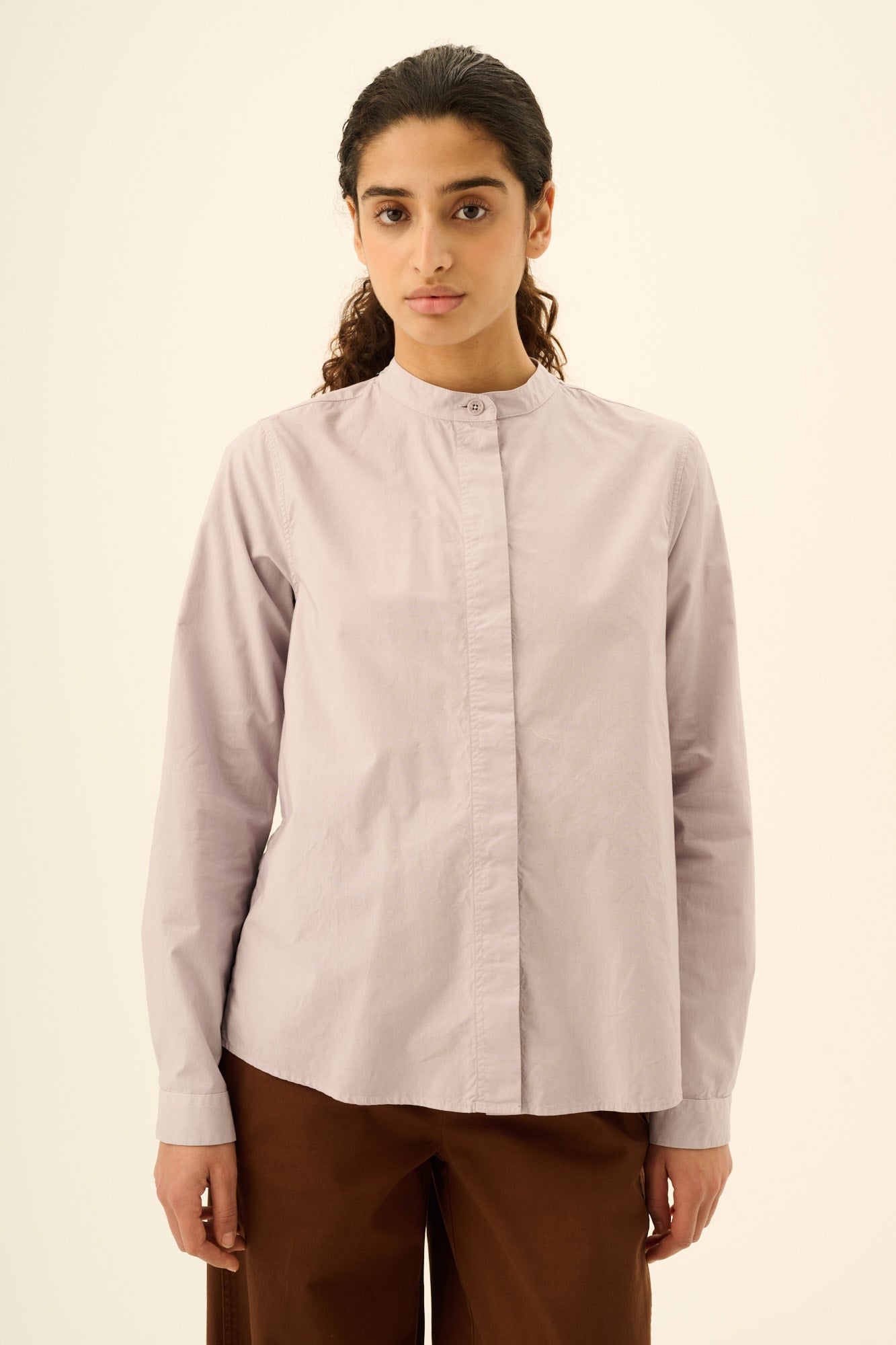Rue de Tokyo SOFIE GMTD POPLIN Shirts VIOLET ICE