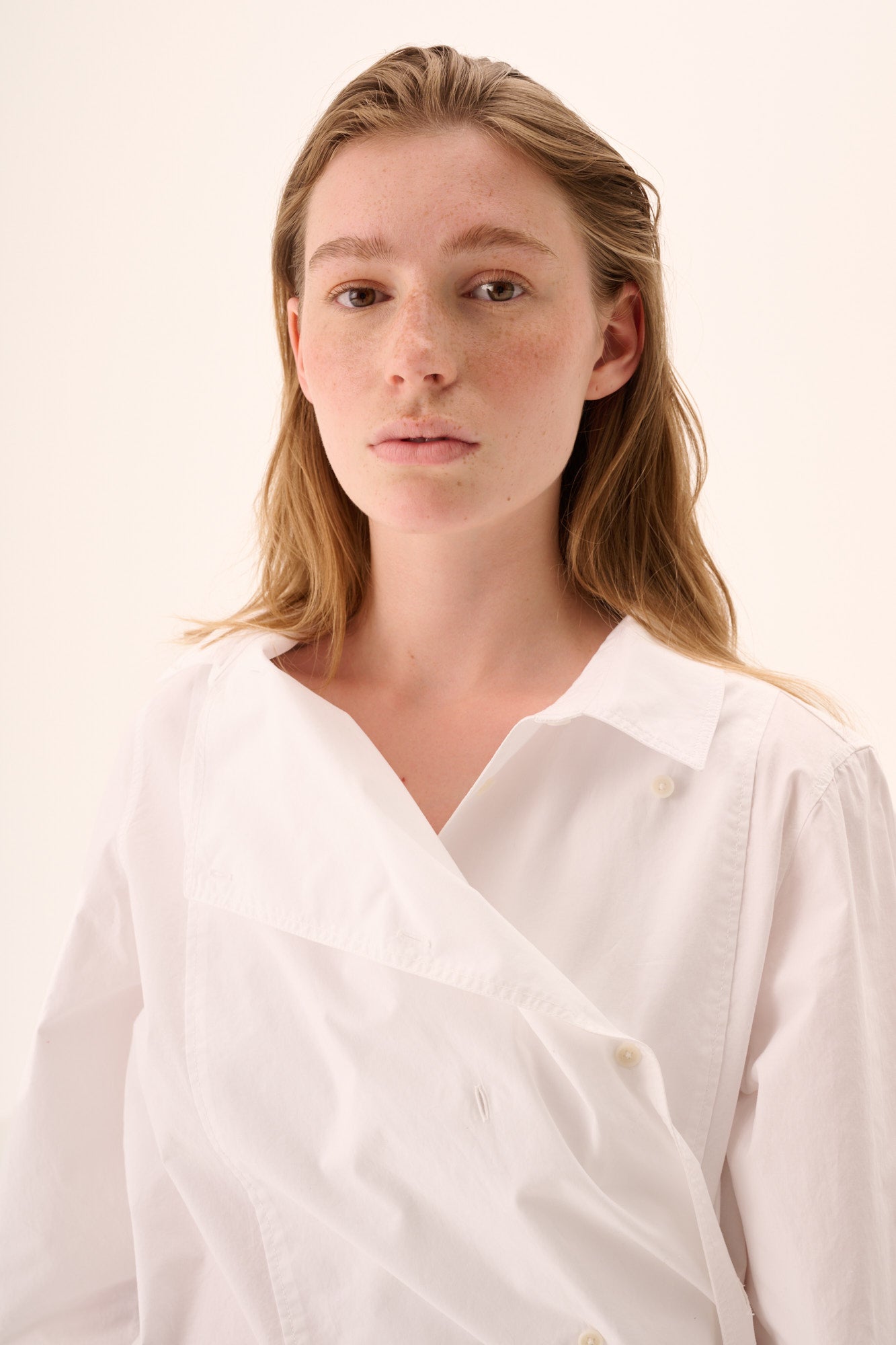 Rue de Tokyo SPARROW GARMENT DYED POPLIN Shirts WHITE