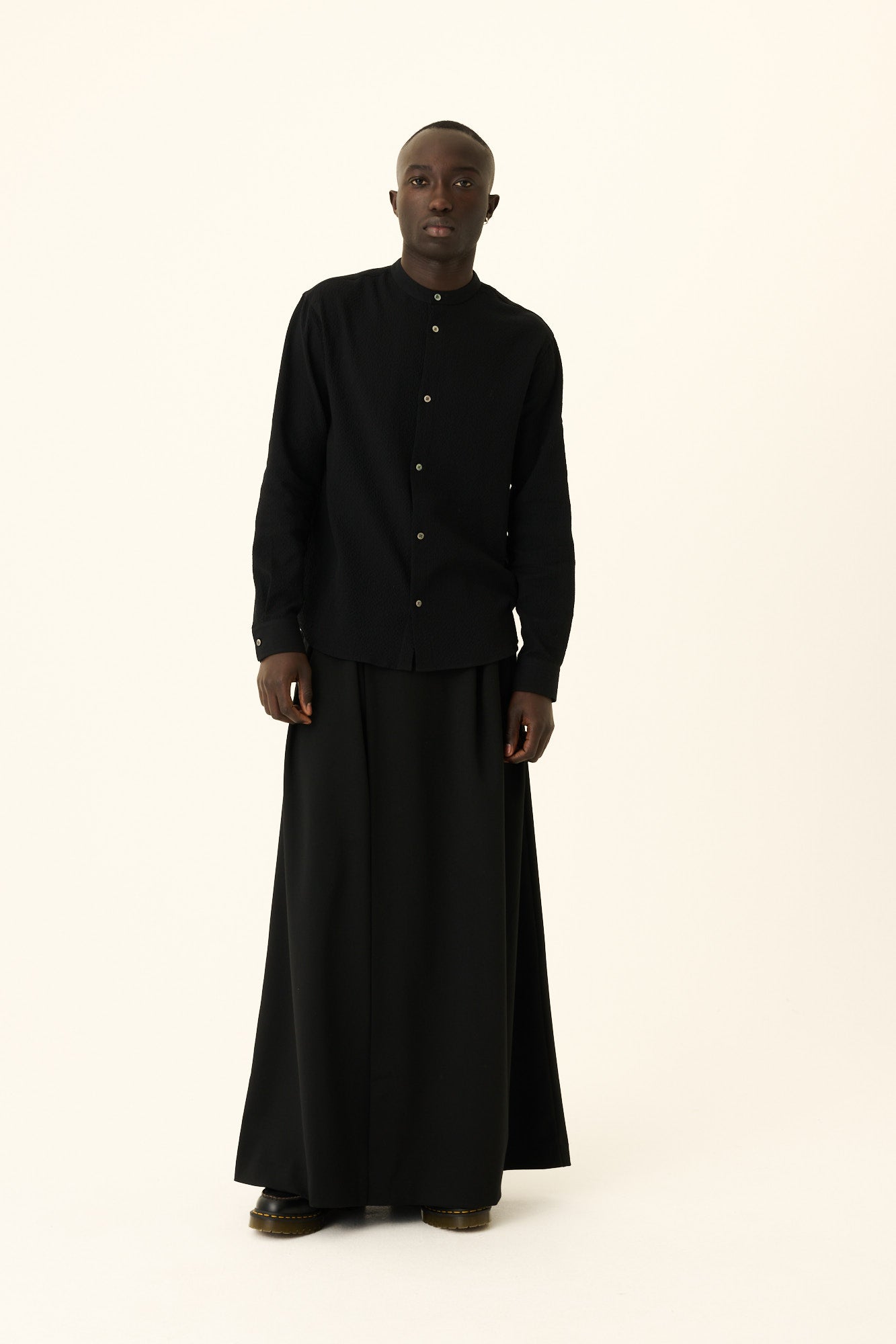 Rue de Tokyo SYDNEY MARISATWIL SOLID Shirts BLACK