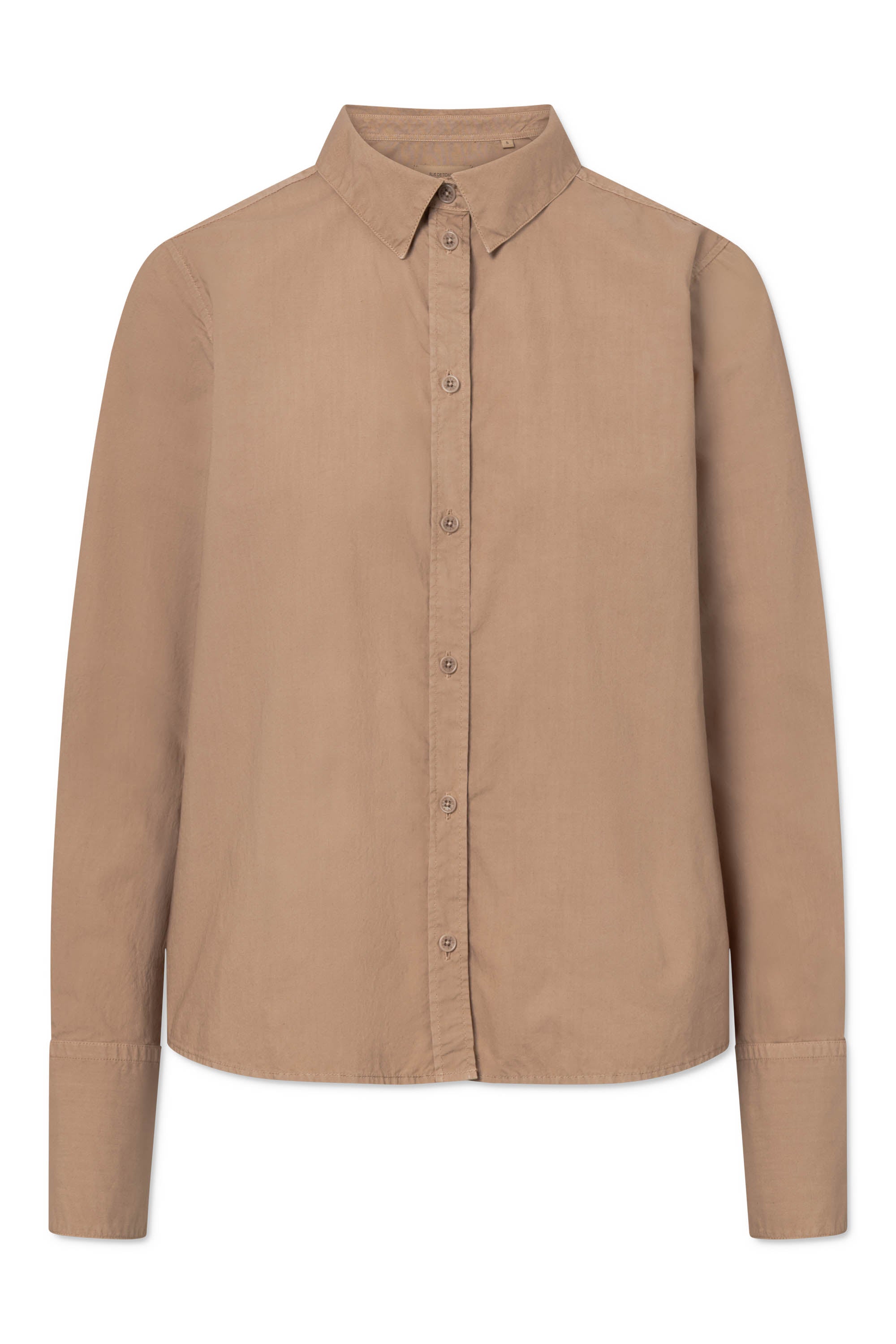 Rue de Tokyo SYLINA GARMENT DYED POPLIN Shirts MOCHA