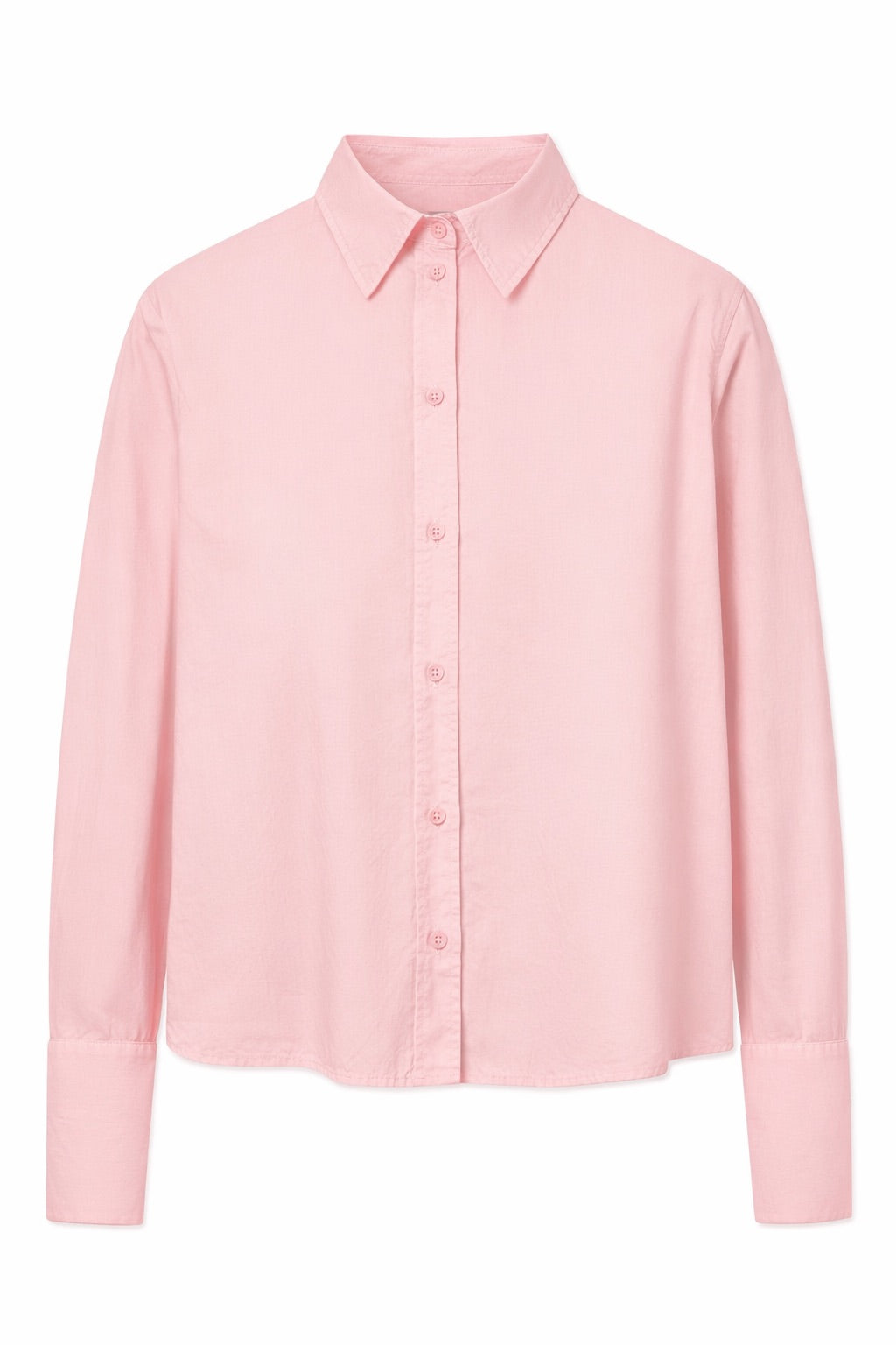 Rue de Tokyo SYLINA ORGANIC GARMENT DYED POPLIN Shirts POWDER PINK