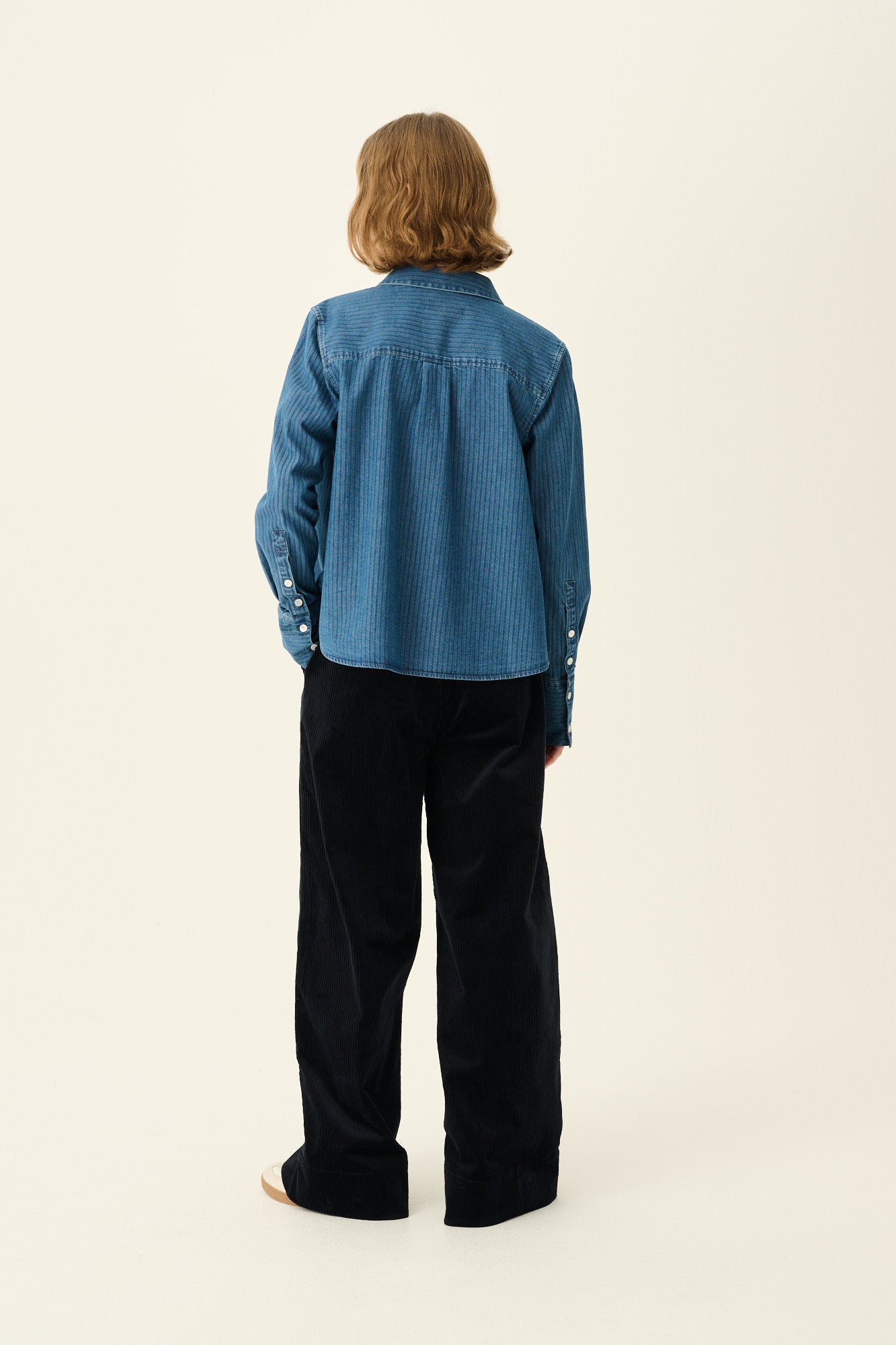 Rue de Tokyo SYLINA STRIPED DENIM Shirts STRIPED DENIM