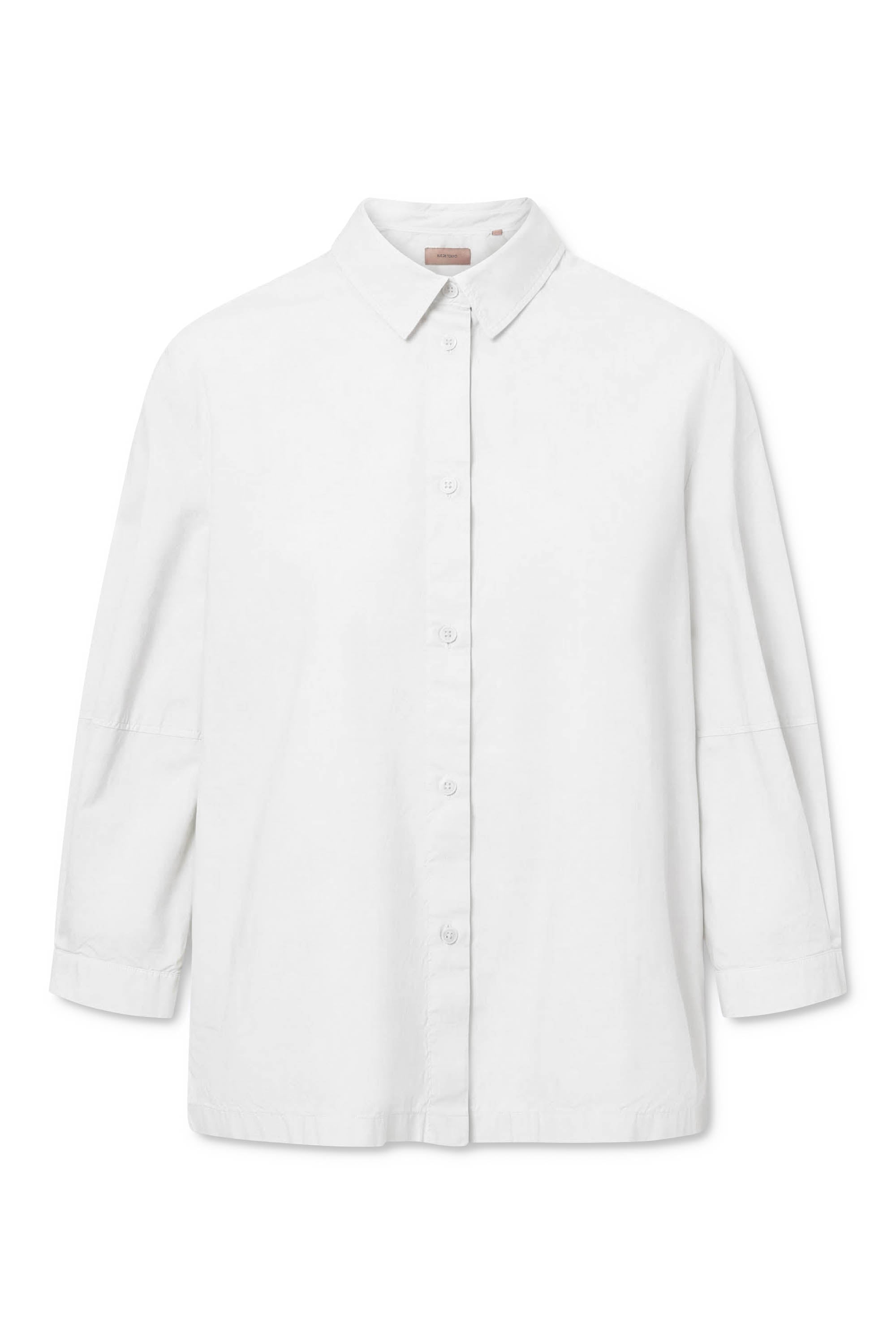 Rue de Tokyo SYLVIE GMTD POPLIN Shirts WHITE