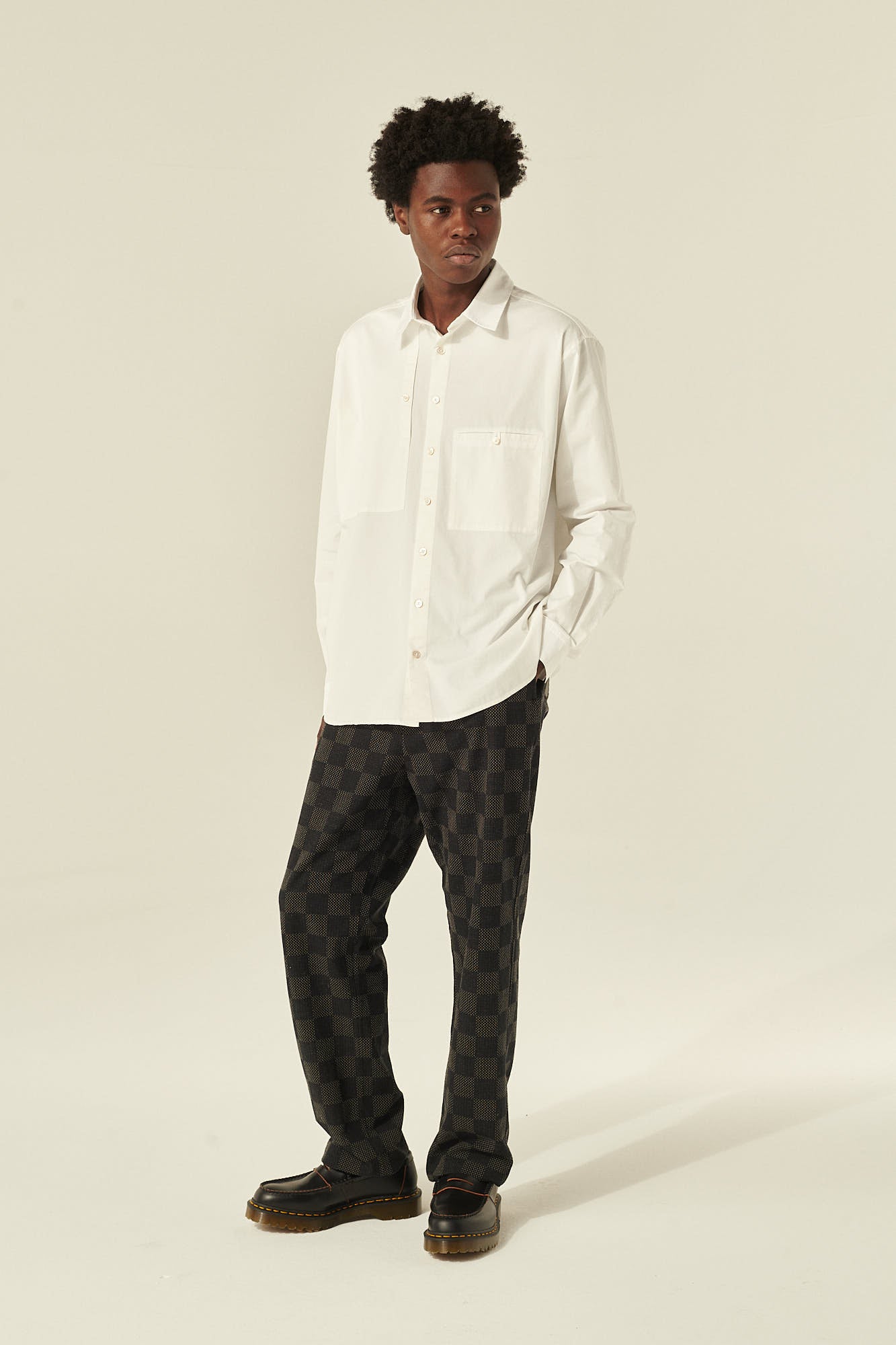 Rue de Tokyo SYL BIRKIN COTTON Shirts WASHED WHITE