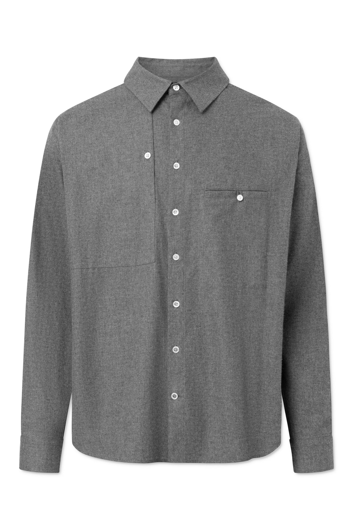 Rue de Tokyo SYL MC00-5336 POLO BRUSH Shirts GREY