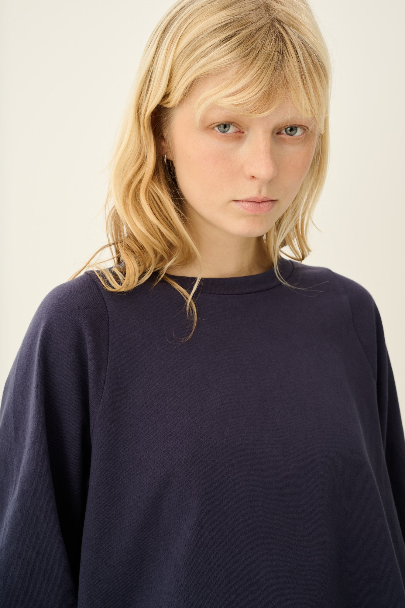 Rue de Tokyo TAIA GARMENT DYED LIGHT JERSEY T-Shirts GREY STONE