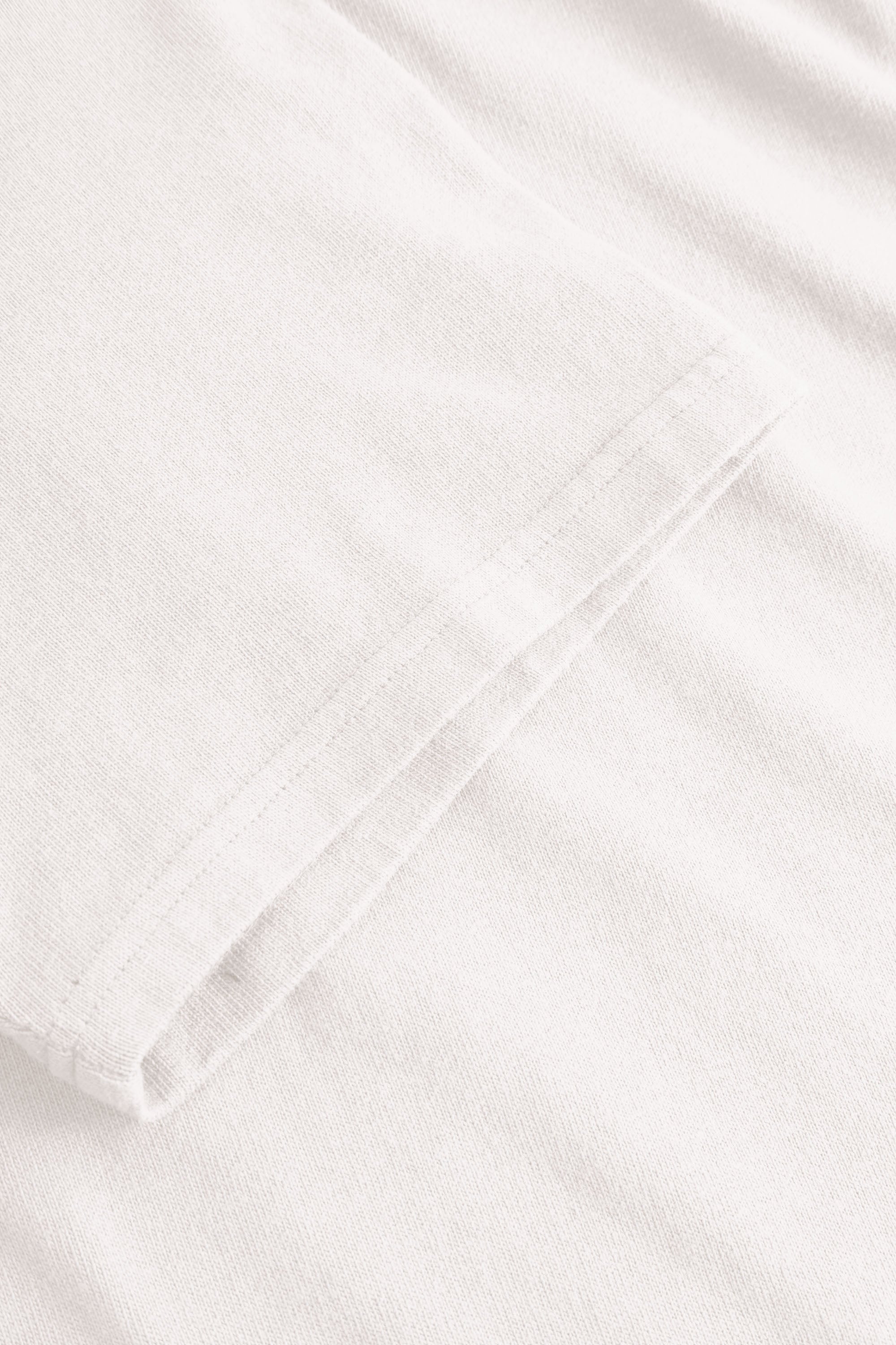 Rue de Tokyo TATIANA GARMENT DYED LIGHT JERSEY T-Shirts PARCHMENT WHITE