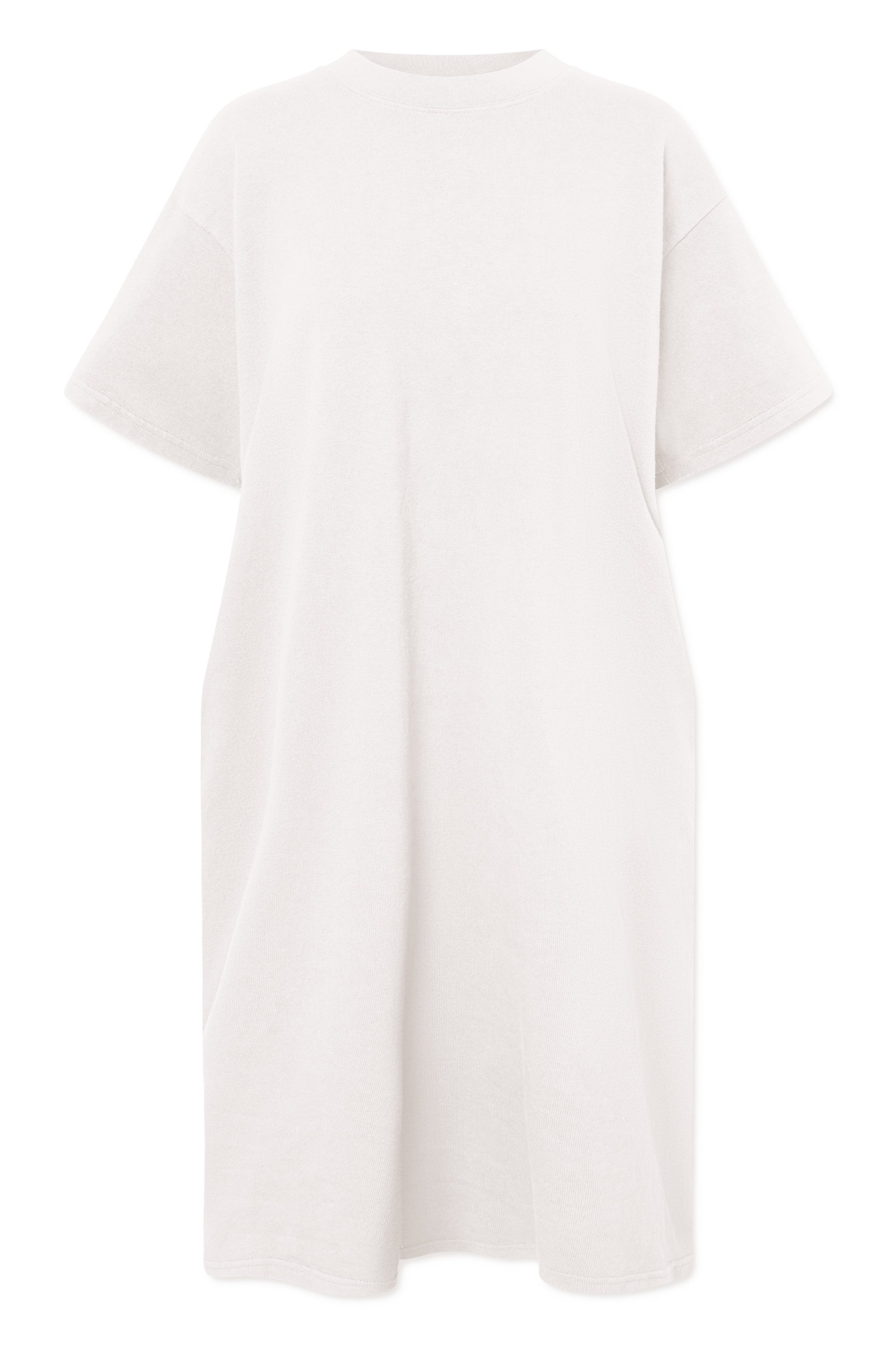 Rue de Tokyo TATIANA GARMENT DYED LIGHT JERSEY T-Shirts PARCHMENT WHITE