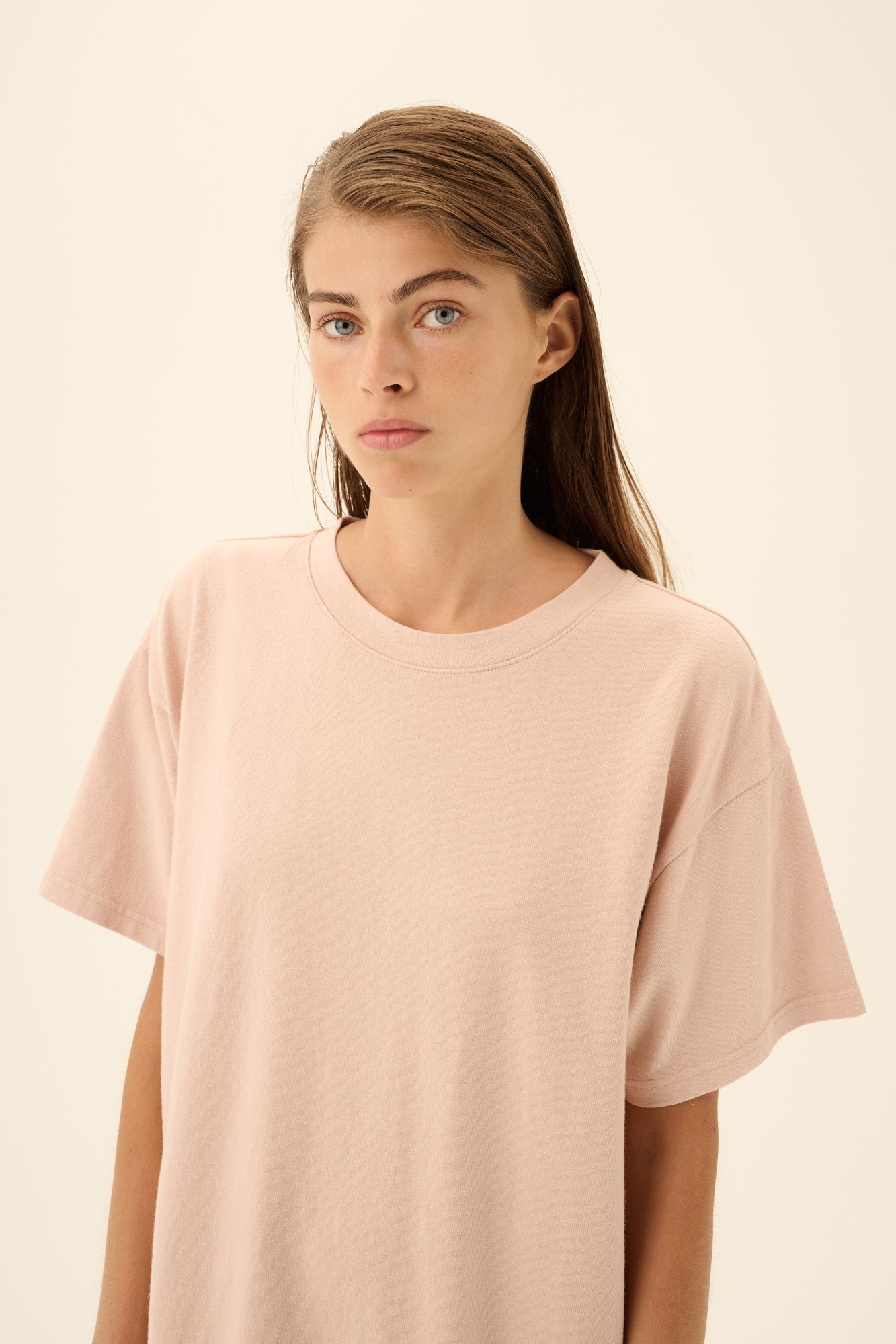 Rue de Tokyo TATIANA LIGHT GMTD JERSEY Dresses BEIGE ROSE