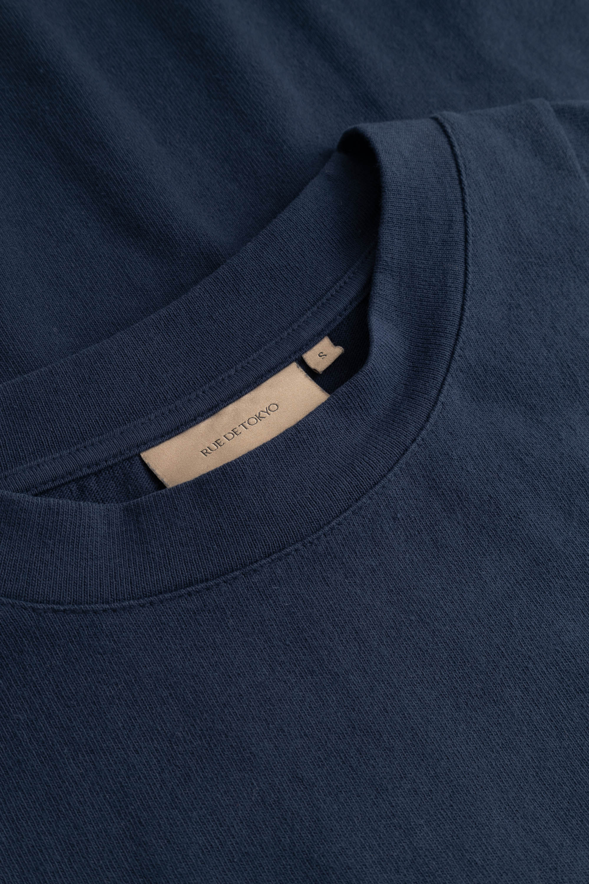 Rue de Tokyo TEAGAN LIGHT GMTD JERSEY T-Shirts NAVY