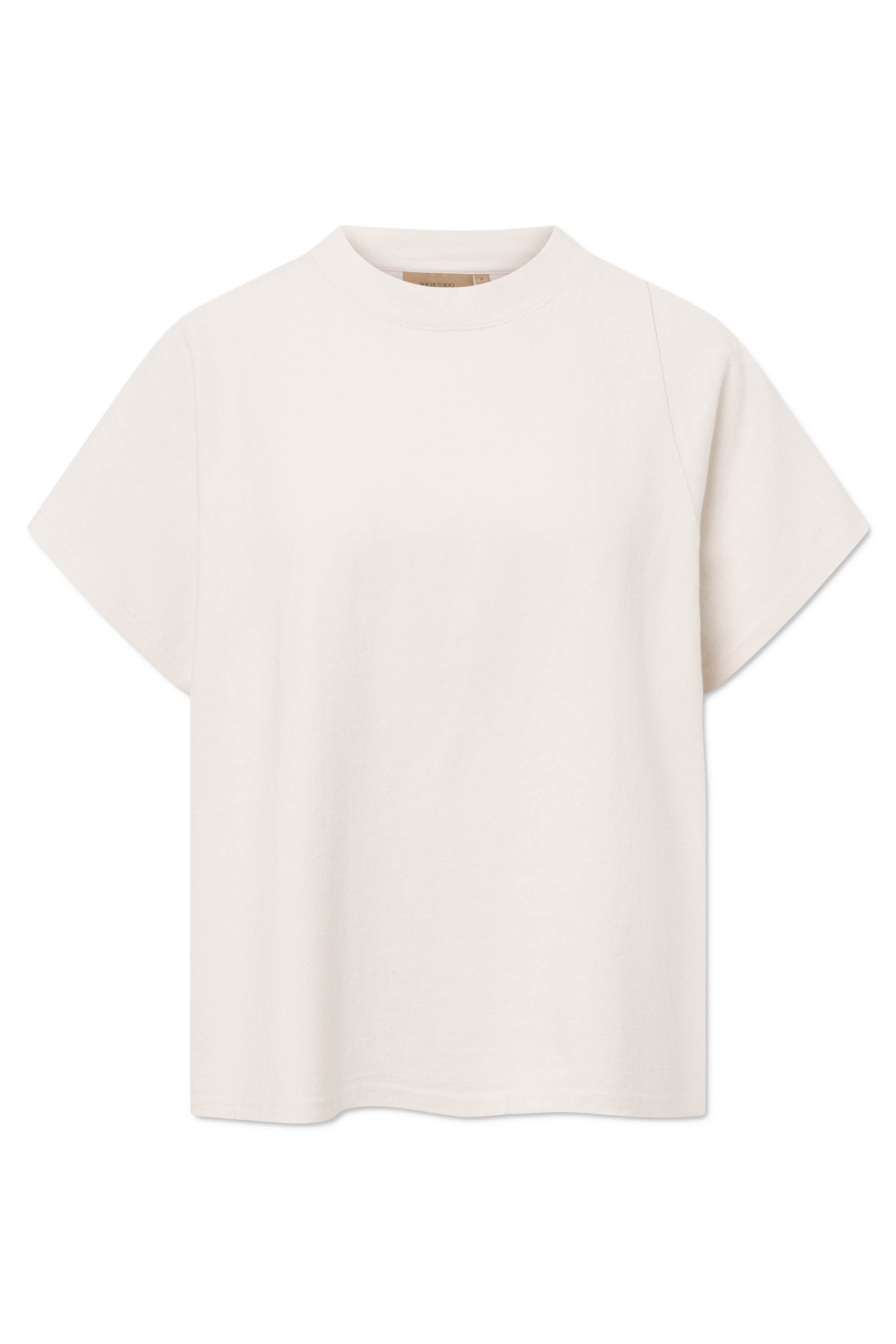 Rue de Tokyo TEAGAN LIGHT GMTD JERSEY T-Shirts PARCHMENT WHITE
