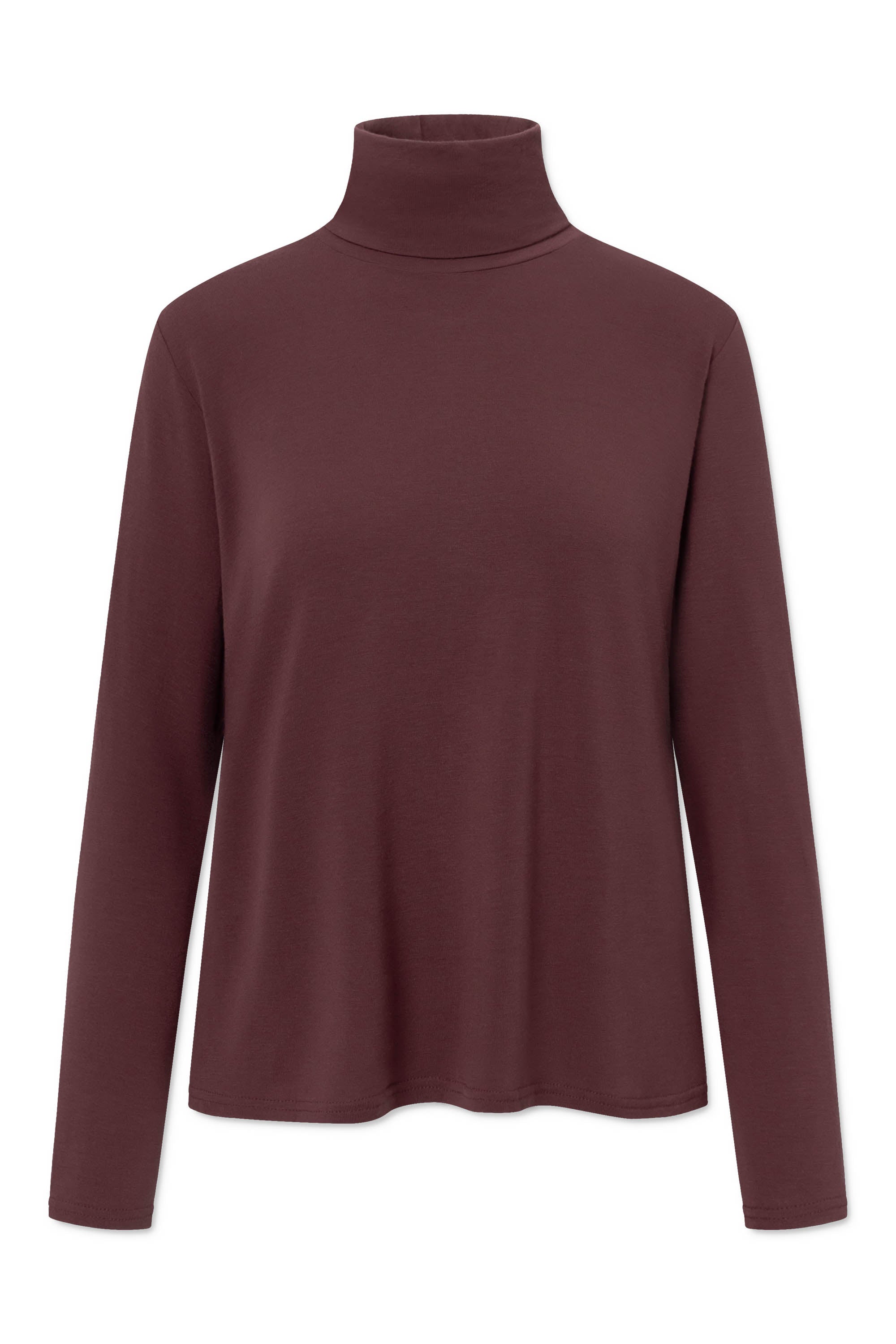 Rue de Tokyo TECA MERINO JERSEY Sweater BURGUNDY