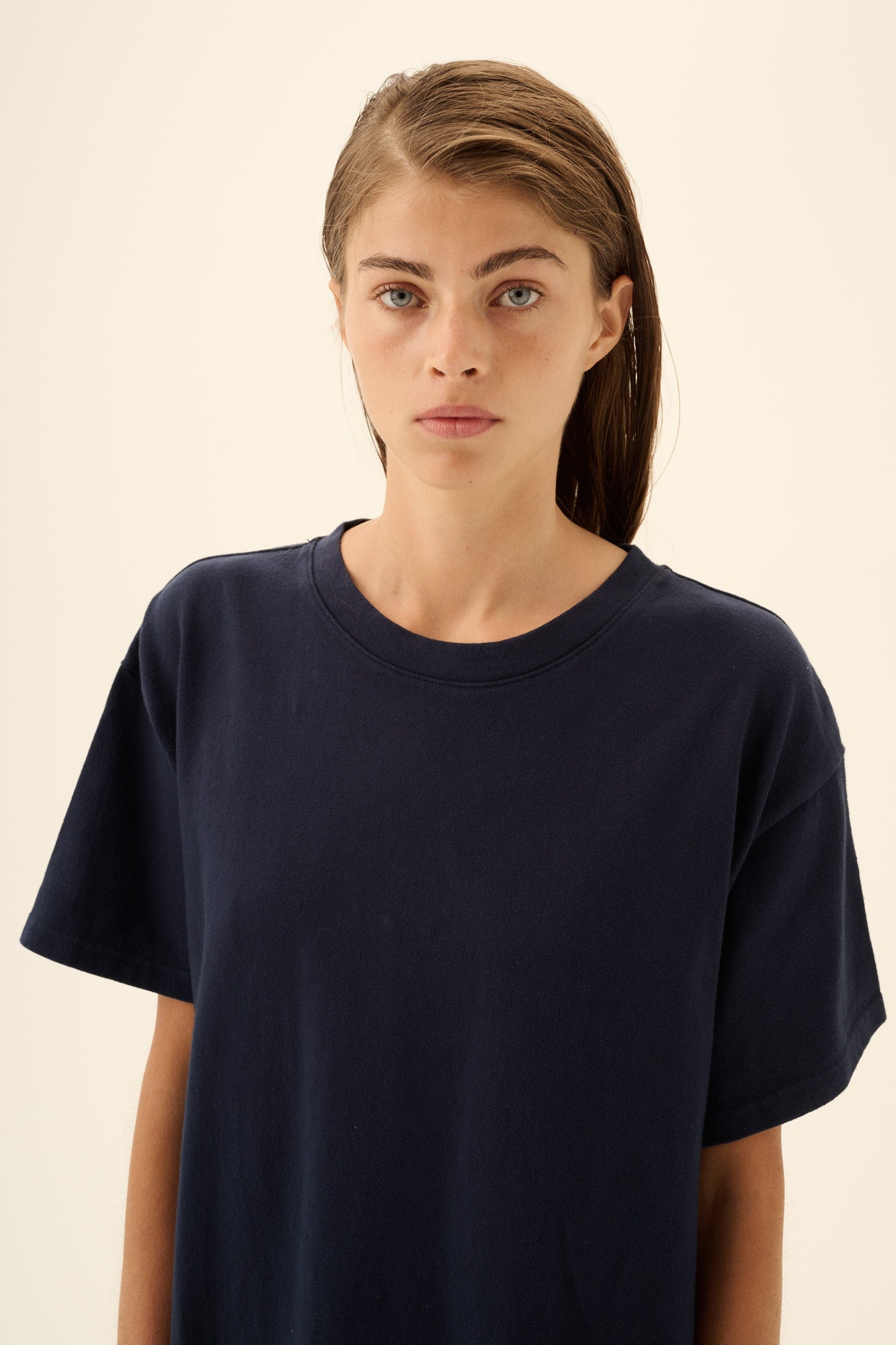 Rue de Tokyo TESS LIGHT GMTD JERSEY Dresses NAVY