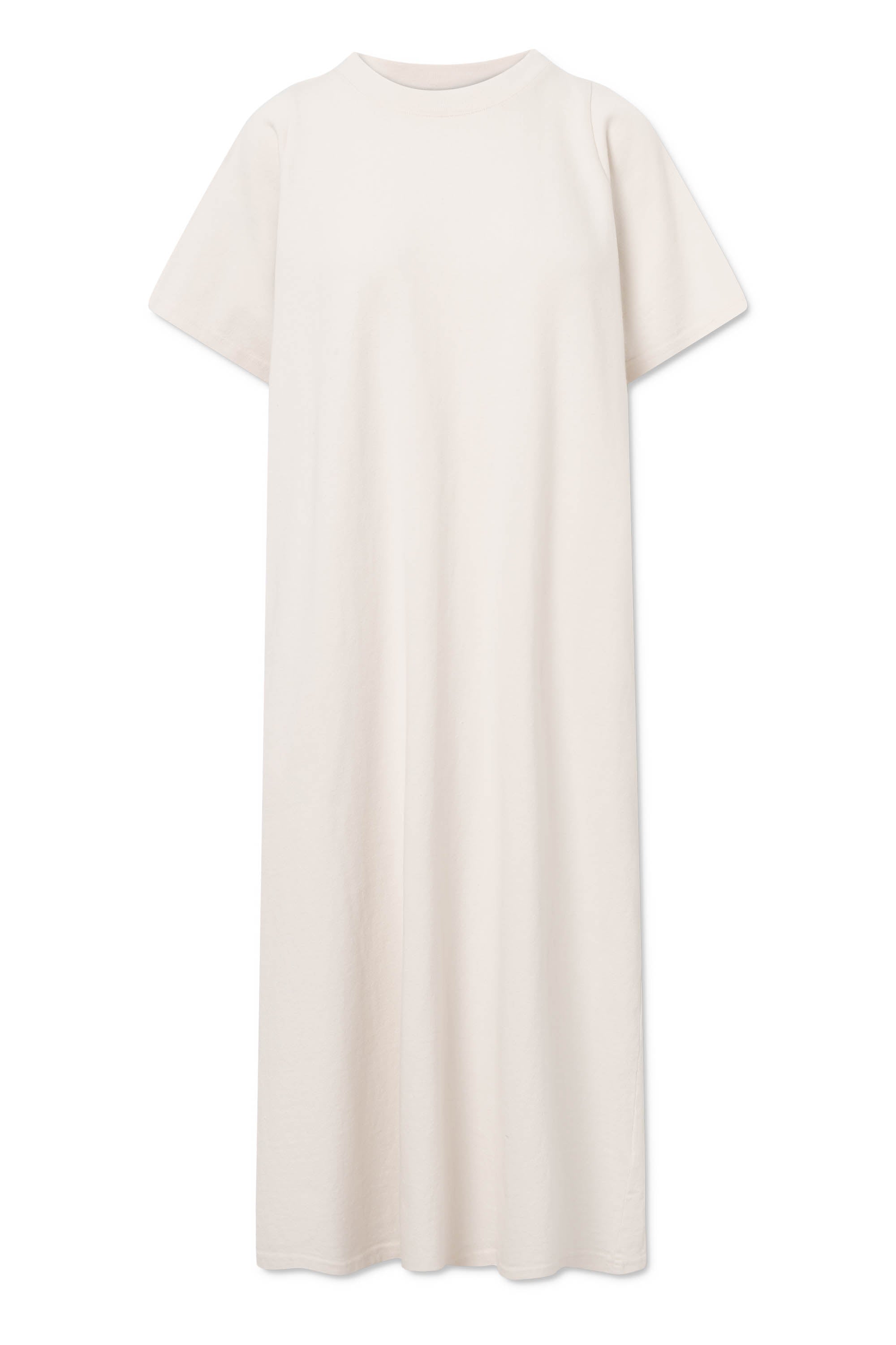 Rue de Tokyo TESS LIGHT GMTD JERSEY Dresses PARCHMENT WHITE