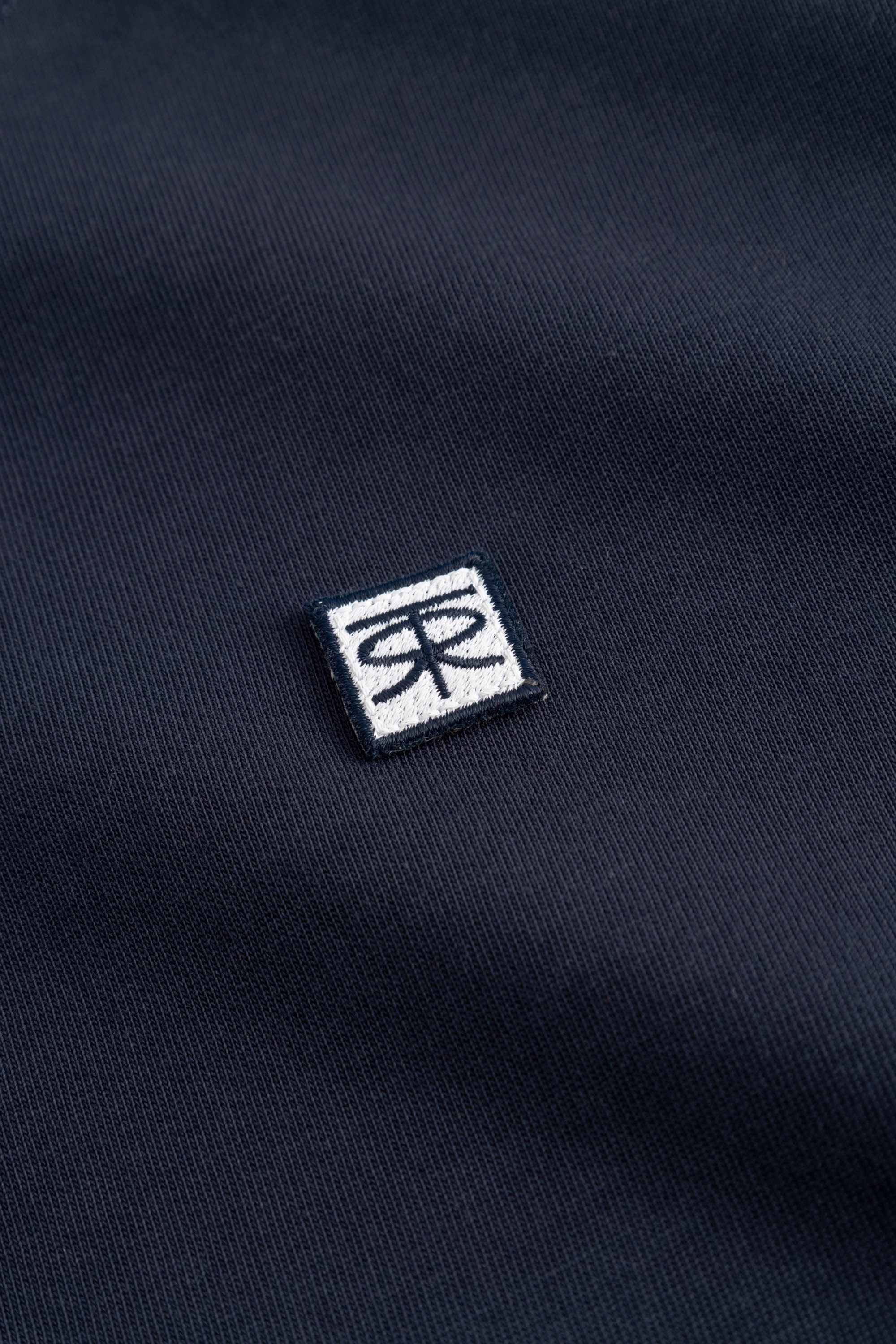 Rue de Tokyo THOMAS COTTON JERSEY T-Shirts DARK NAVY