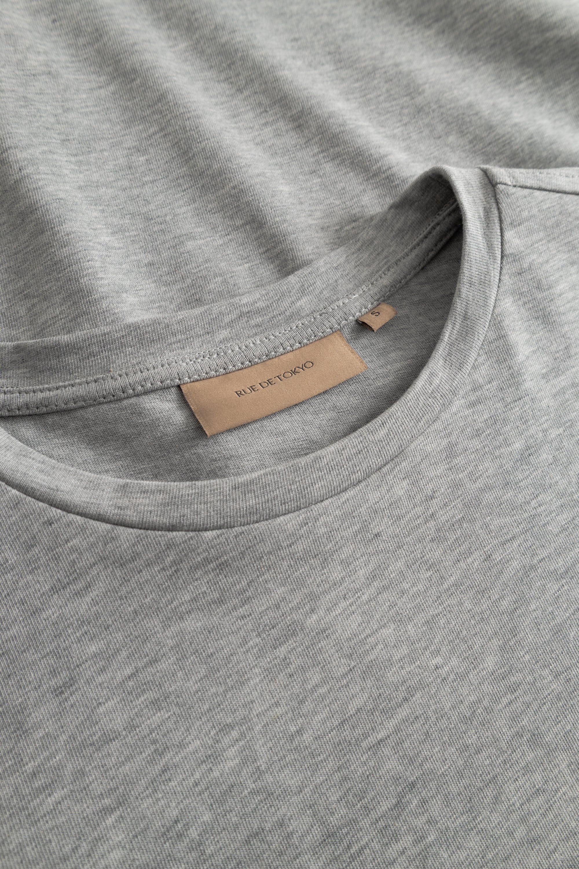 Rue de Tokyo TIMEA JERSEY T-Shirts GREY MELANGE