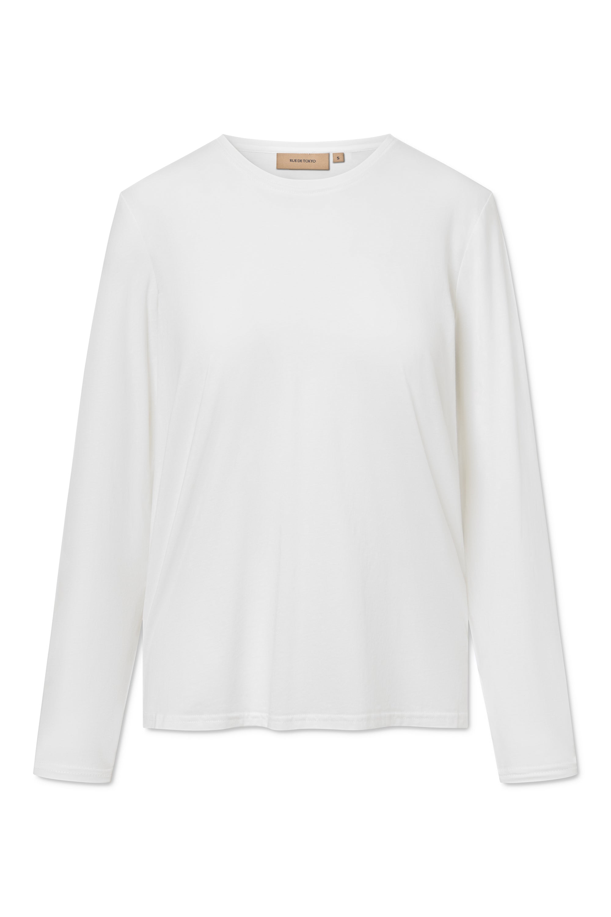 Rue de Tokyo TIMEA LIGHT COTTON JERSEY T-SHIRTS WHITE