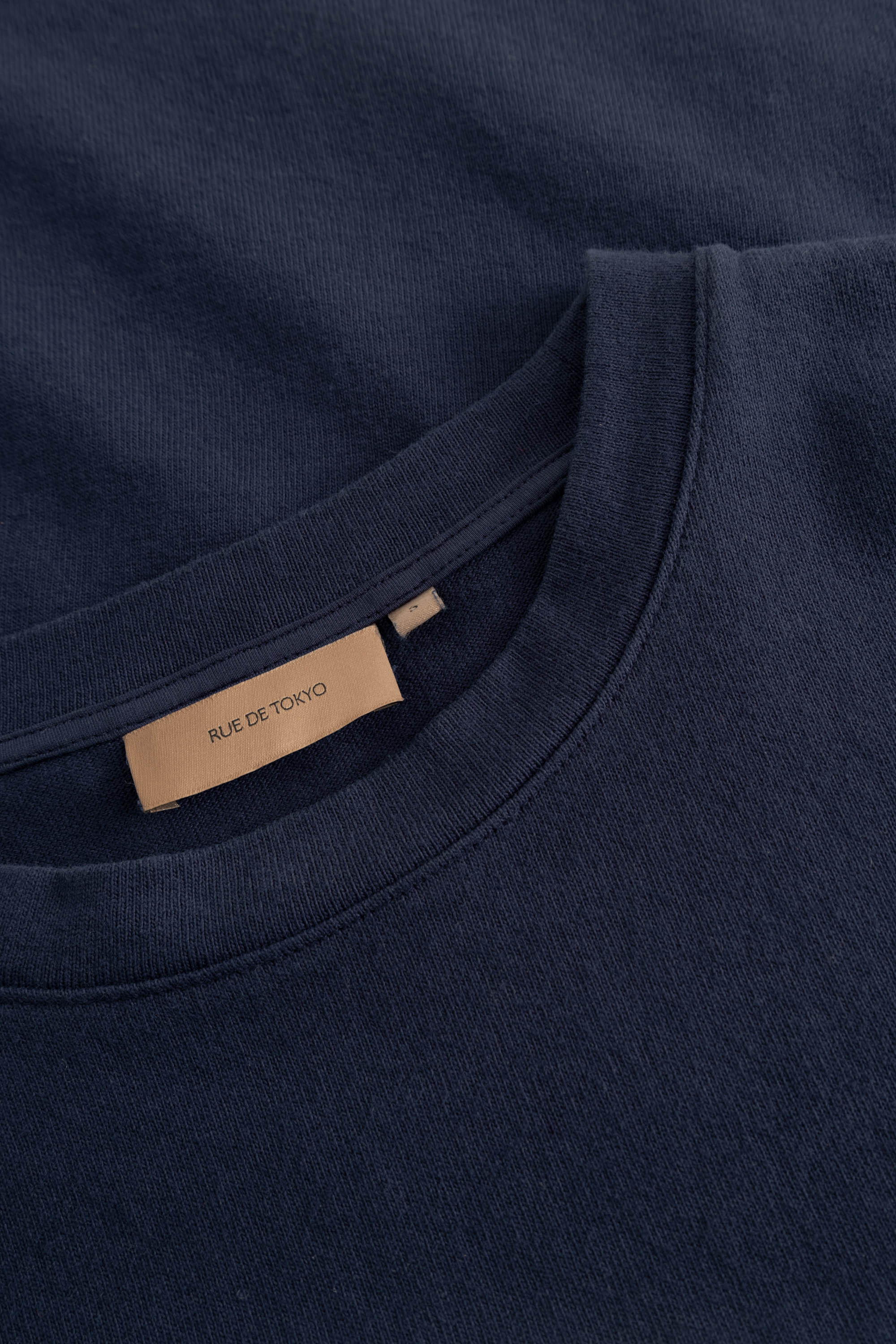 Rue de Tokyo TORA LIGHT GMTD JERSEY T-Shirts NAVY