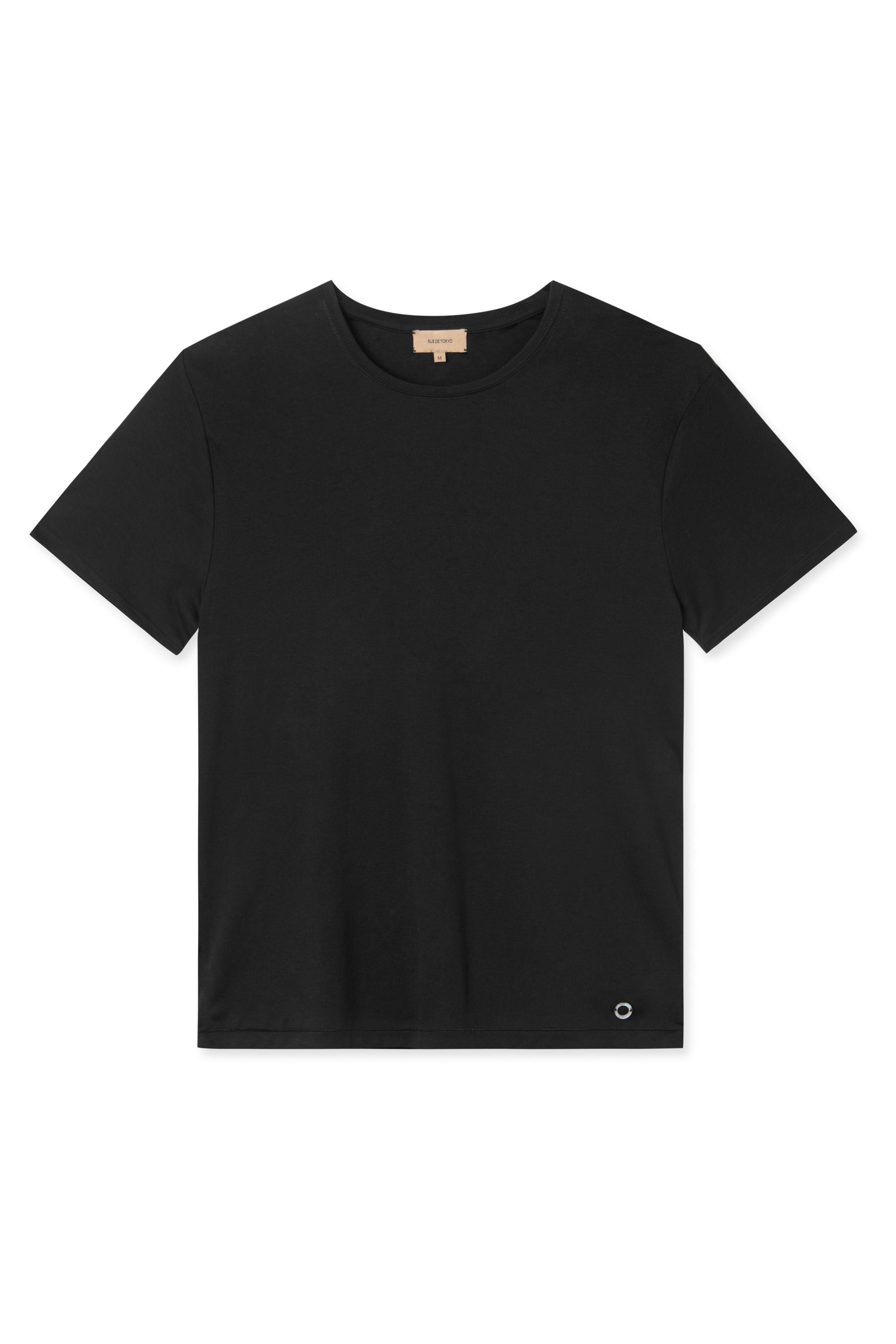 Rue de Tokyo TREVES T-SHIRT BLACK T-SHIRTS BLACK