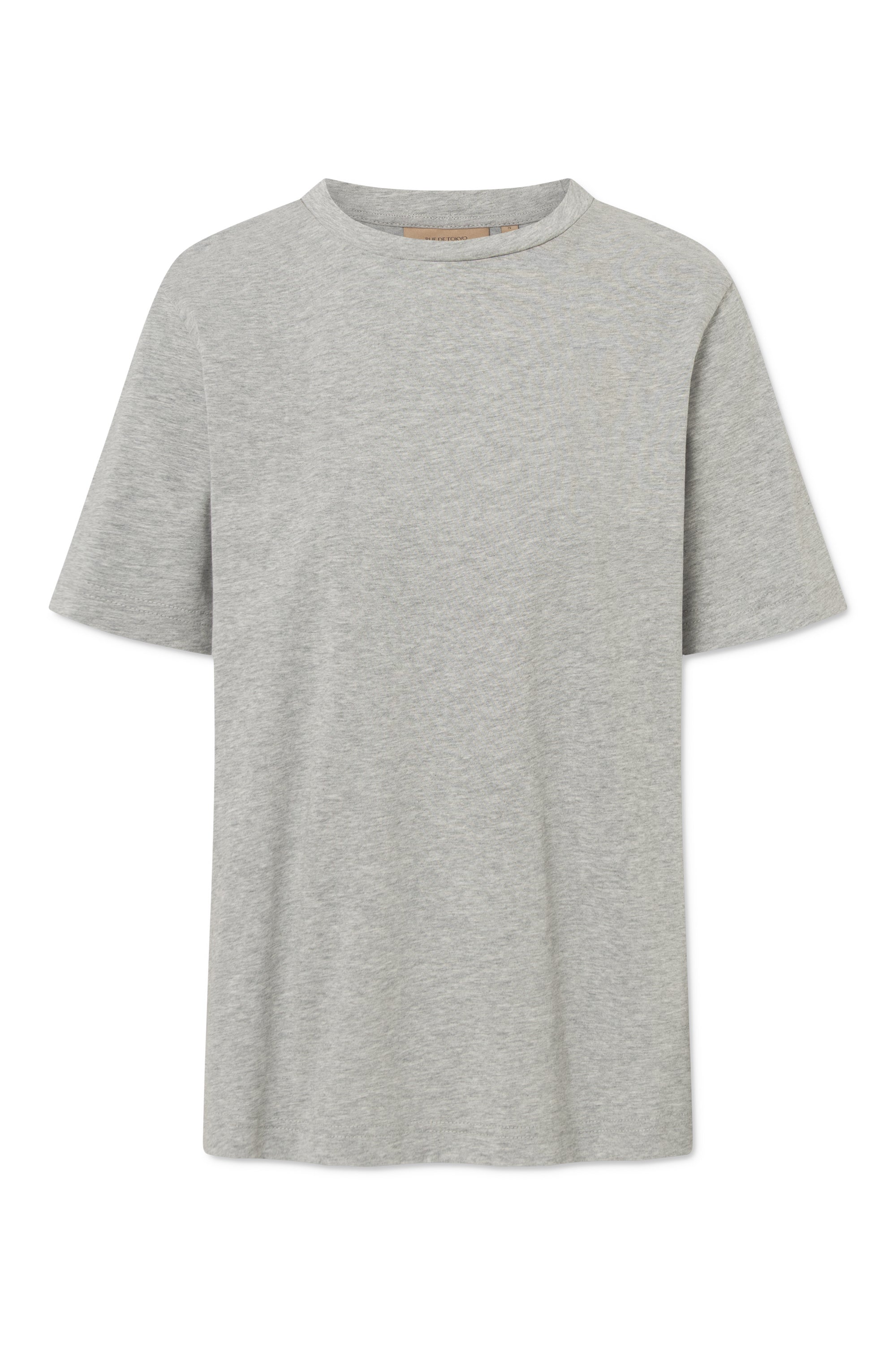 Rue de Tokyo TRISH JERSEY T-Shirts GREY MELANGE