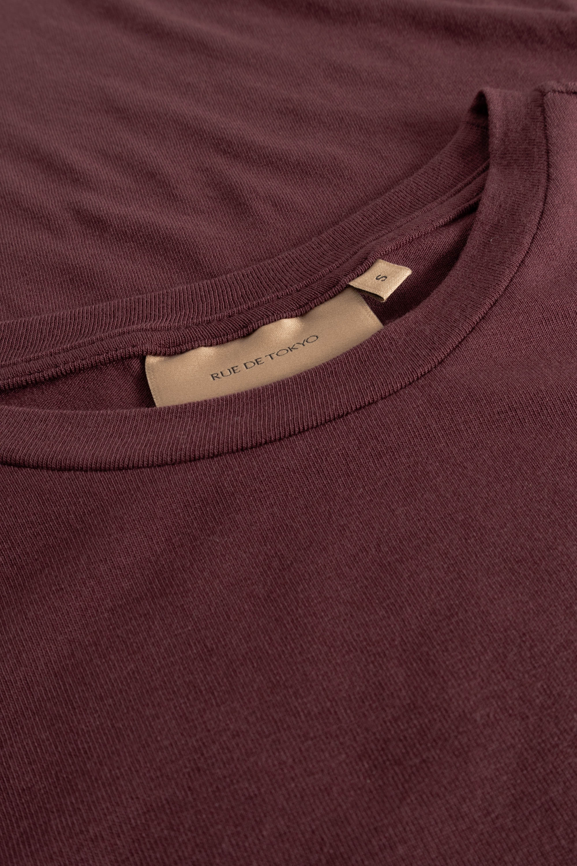 Rue de Tokyo TRISH MERINO JERSEY Sweater BURGUNDY