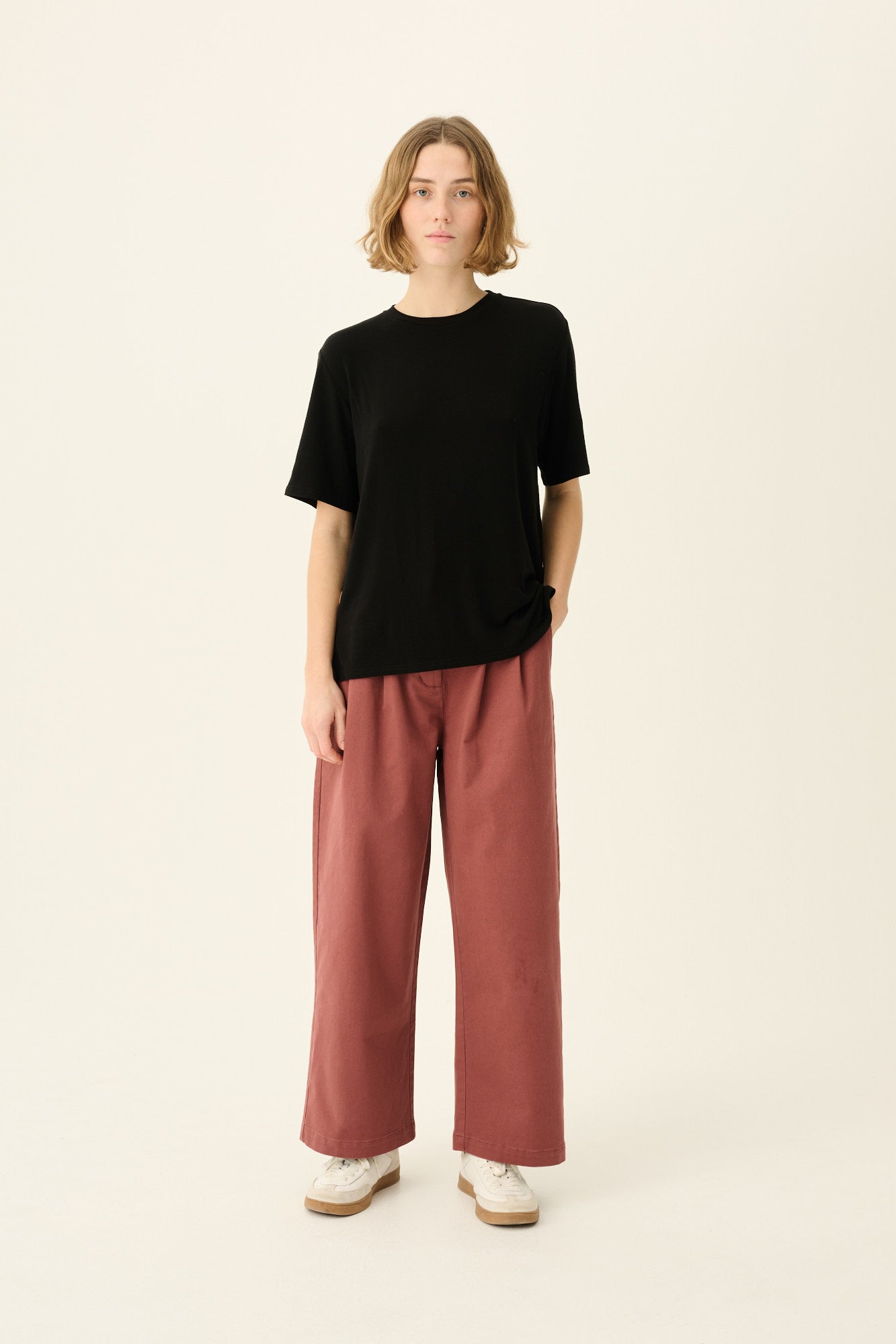 Rue de Tokyo TRISH MERINO JERSEY Sweater JET BLACK