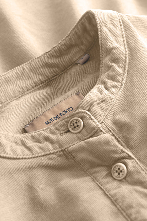 Rue de Tokyo DEVINA DRESS BEIGE DRESSES BEIGE