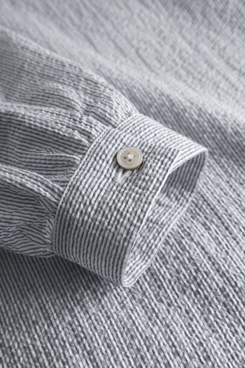 Rue de Tokyo DONNIE DRESS BLACK WHITE STRIPE DRESSES BLACK WHITE STRIPE