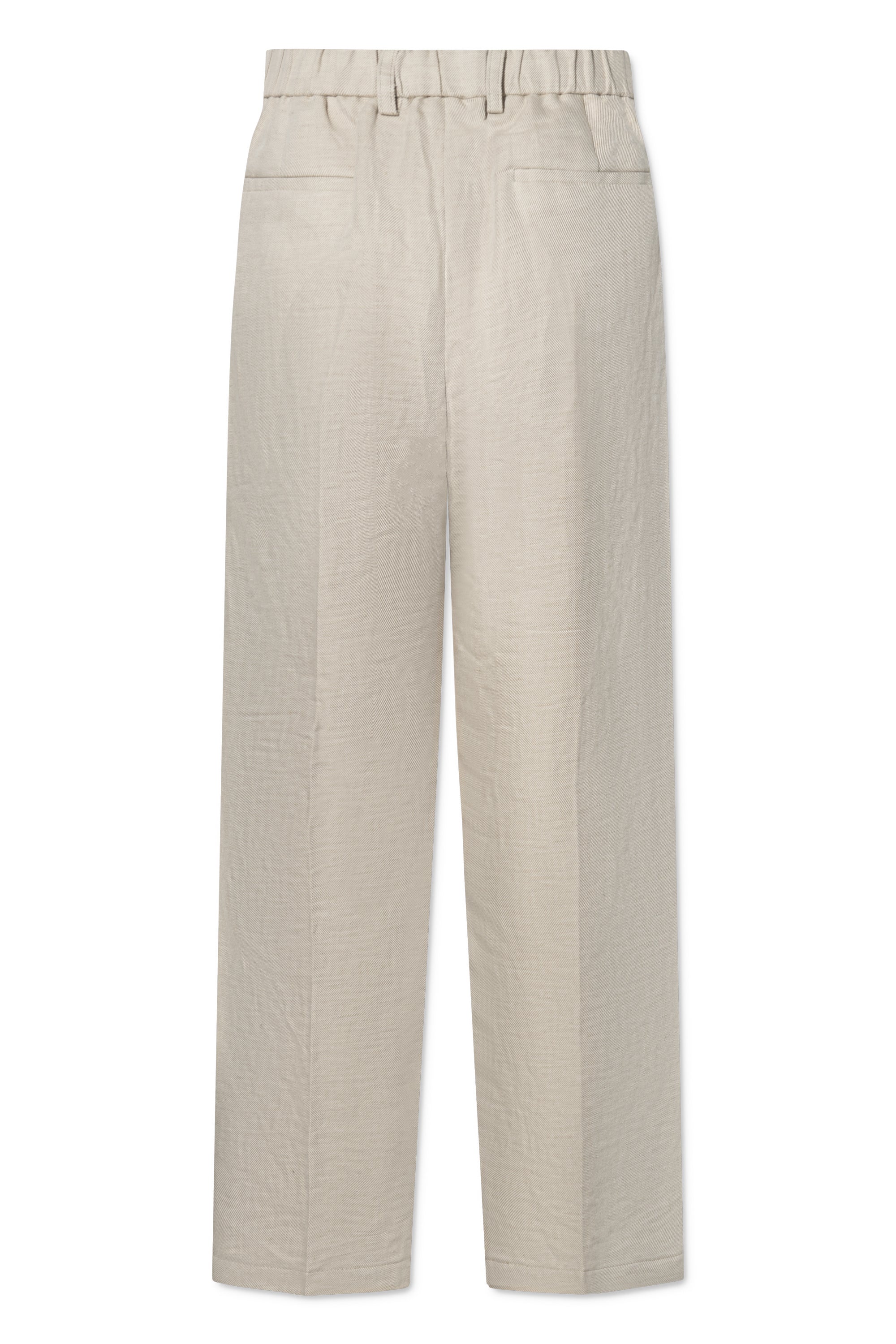 Rue de Tokyo PILU PANTS SOLID BEIGE TWILL PANTS SOLID BEIGE TWILL