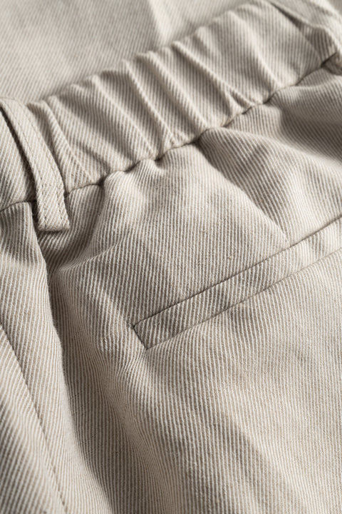 Rue de Tokyo PILU PANTS SOLID BEIGE TWILL PANTS SOLID BEIGE TWILL