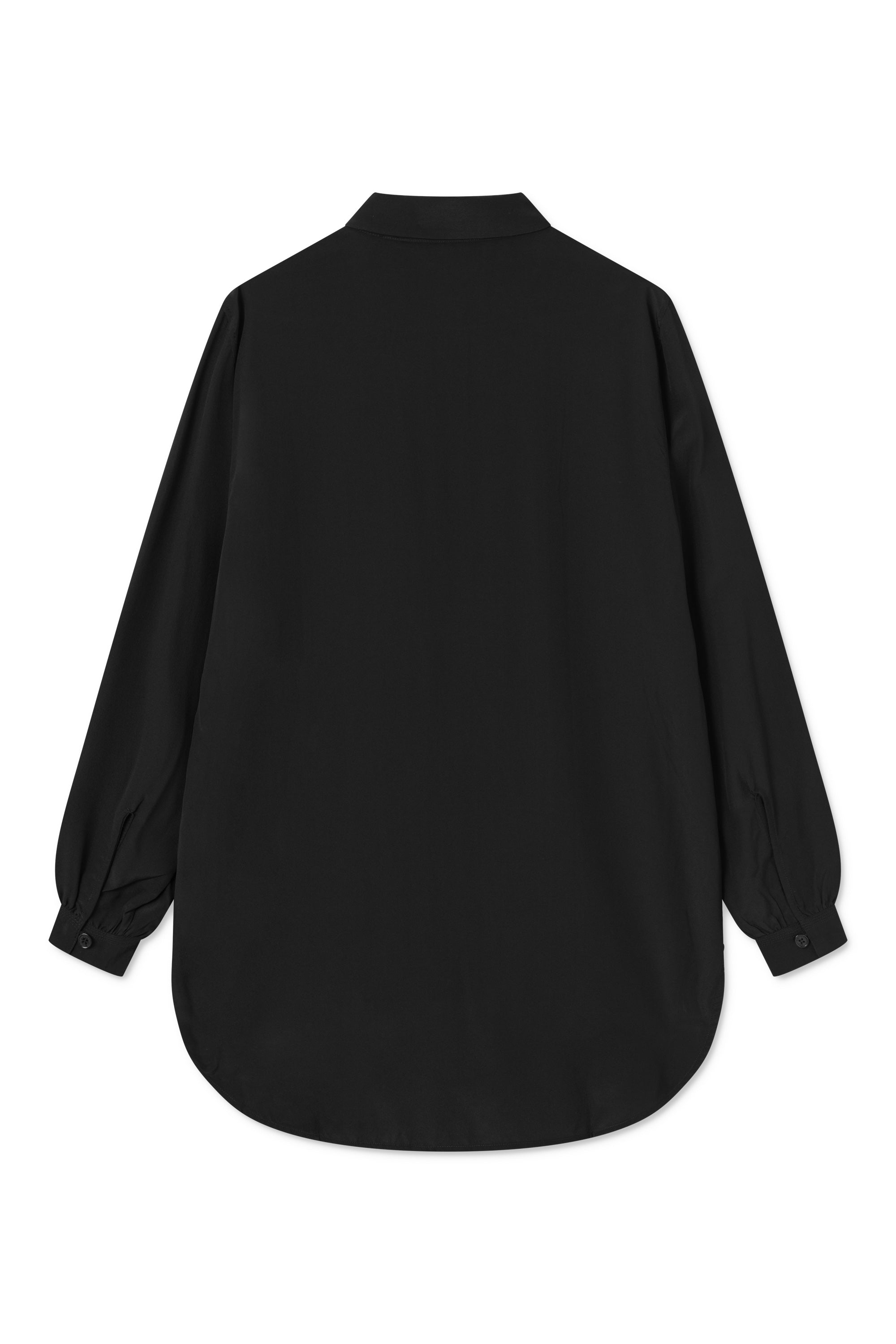 Rue de Tokyo SHELBY SHIRT BLACK SILK SHIRTS BLACK