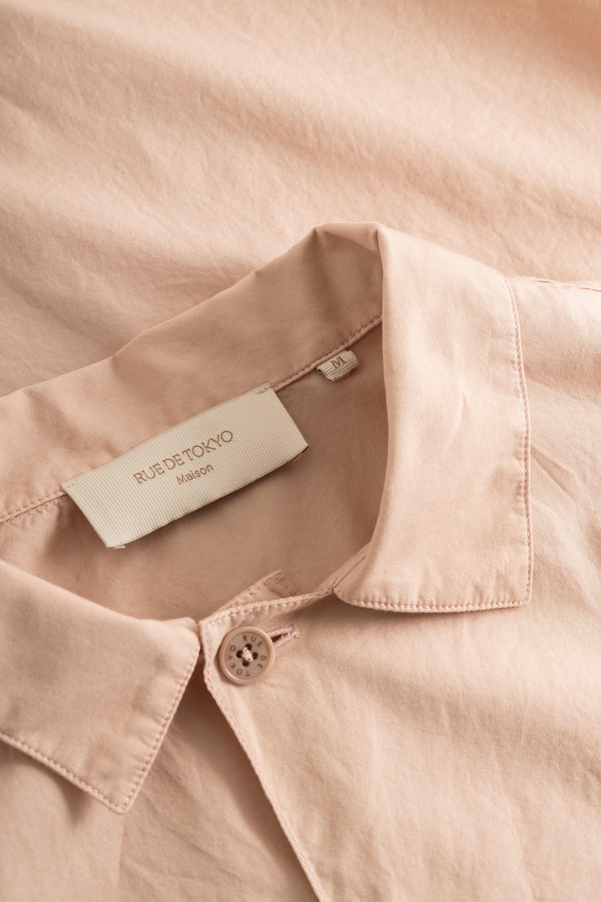 Rue de Tokyo SKYLER SHIRT LIGHT BLUSH SHIRTS LIGHT BLUSH