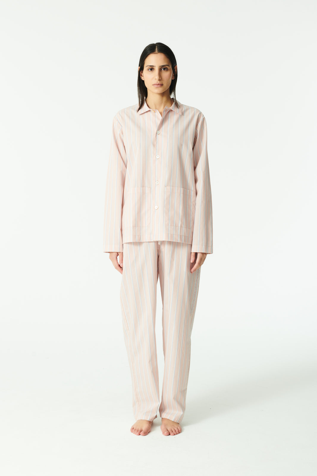 Rue de Tokyo SKYLER SHIRT PINK STRIPE SHIRTS PINK STRIPE